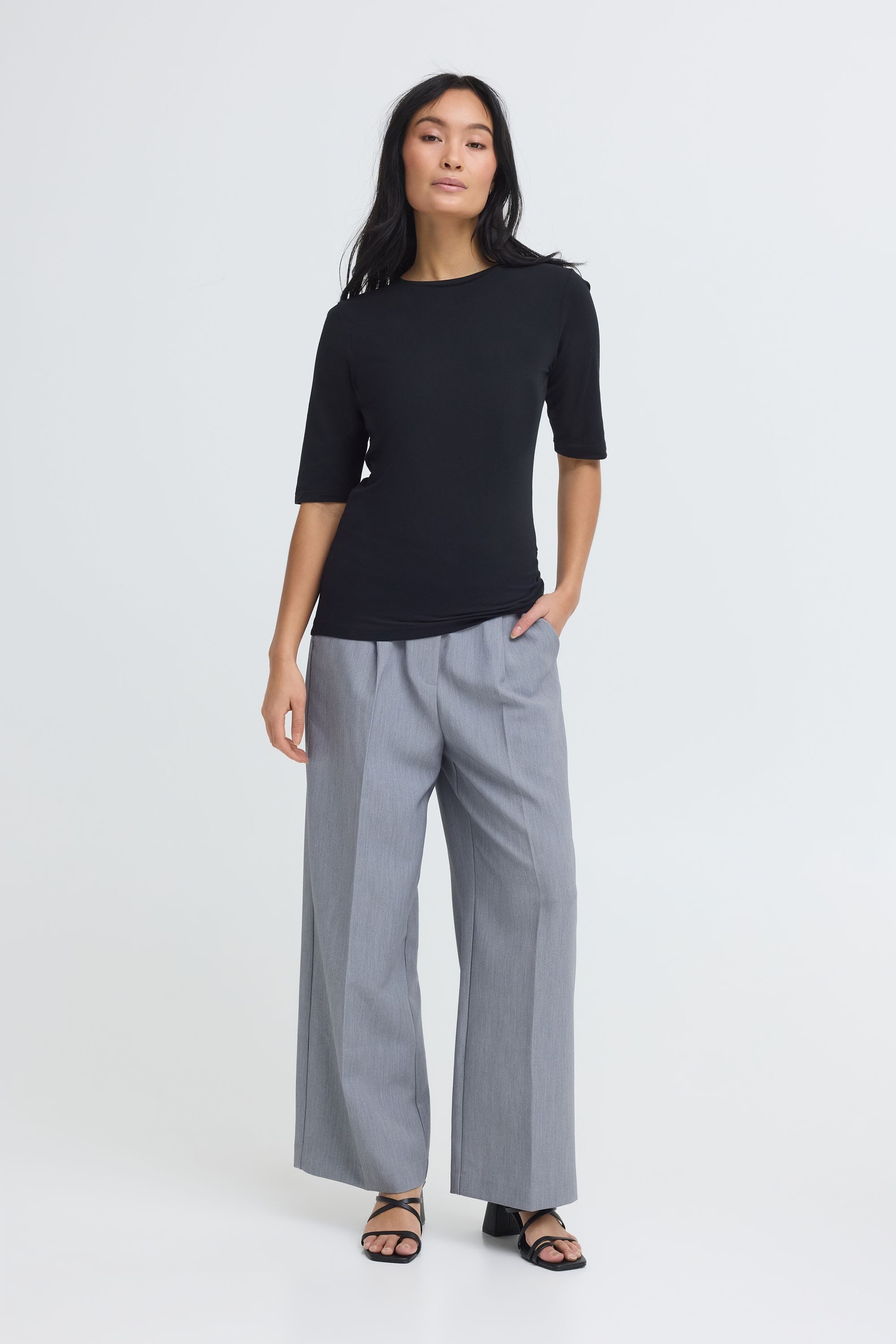 OXMO Rundhalsshirt OXNPubby Basic T-Shirt