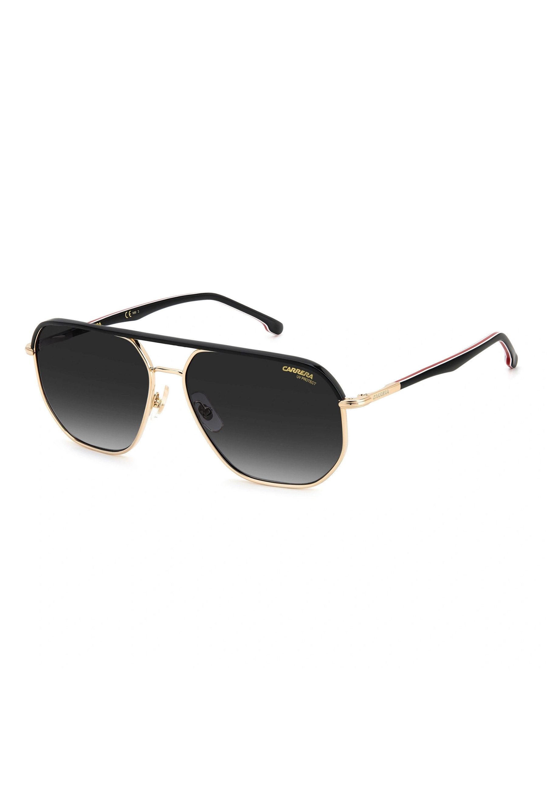 Sonnenbrille Carrera 304/S - W97 9O Schwarz Gestreift mit Goldakzenten