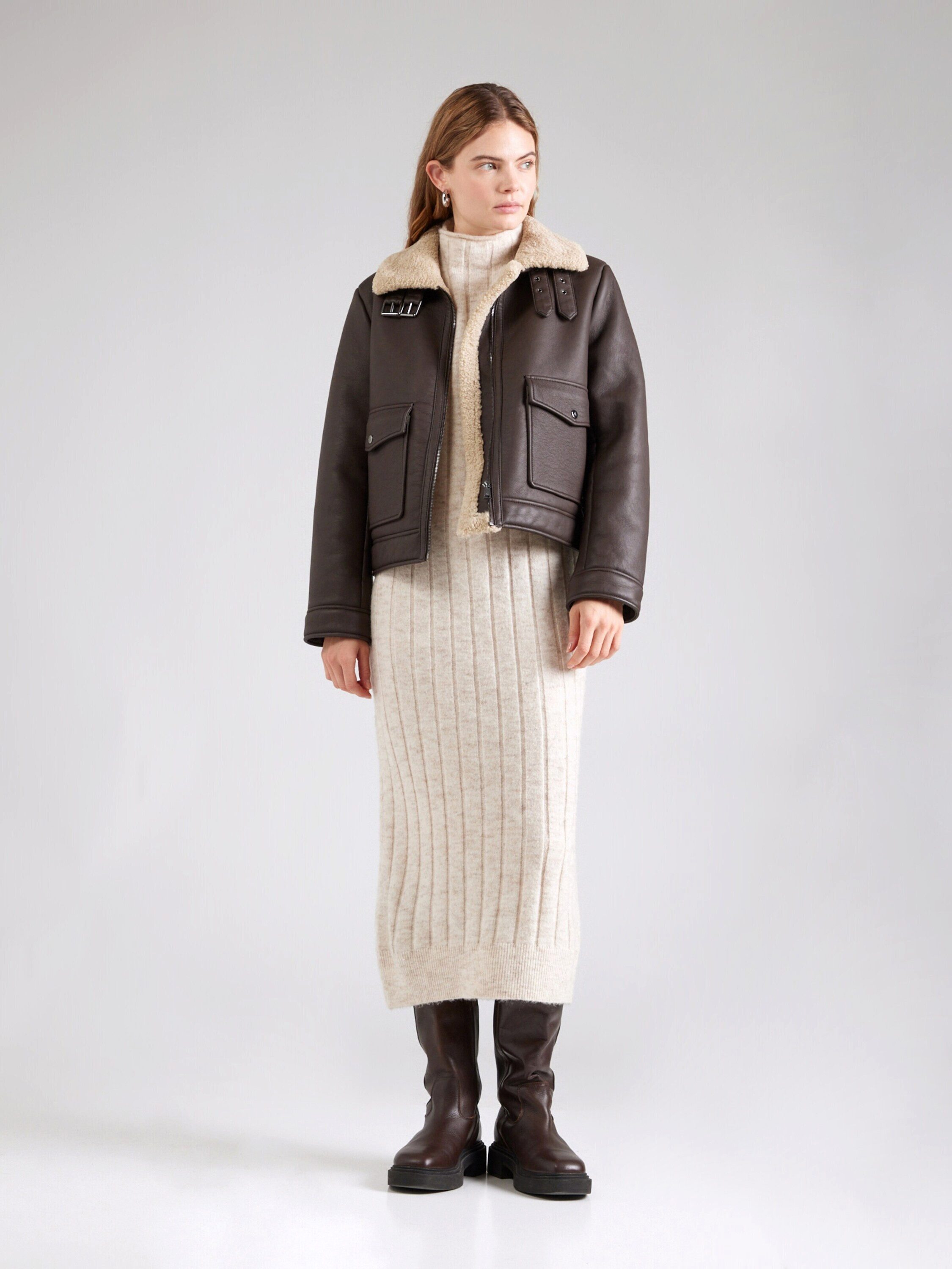 Vero Moda Strickkleid (1-tlg) Plain/ohne Details günstig online kaufen