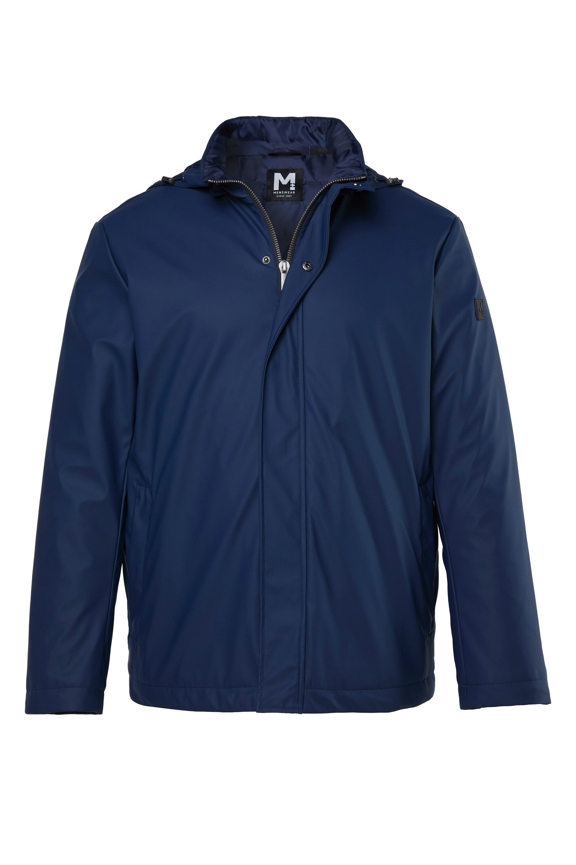 Men Plus Funktionsjacke Jacke abnehmbare Kapuze – Bild 2 von 4
