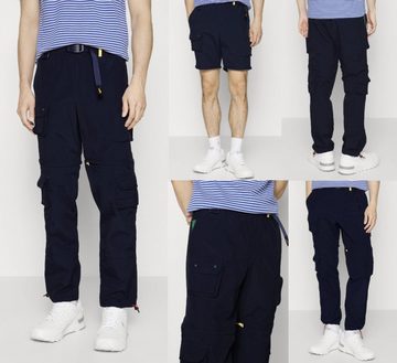 Ralph Lauren Boyfriend-Hose POLO RALPH LAUREN Convertible Water-resistant Cargo Pants Shorts Hose