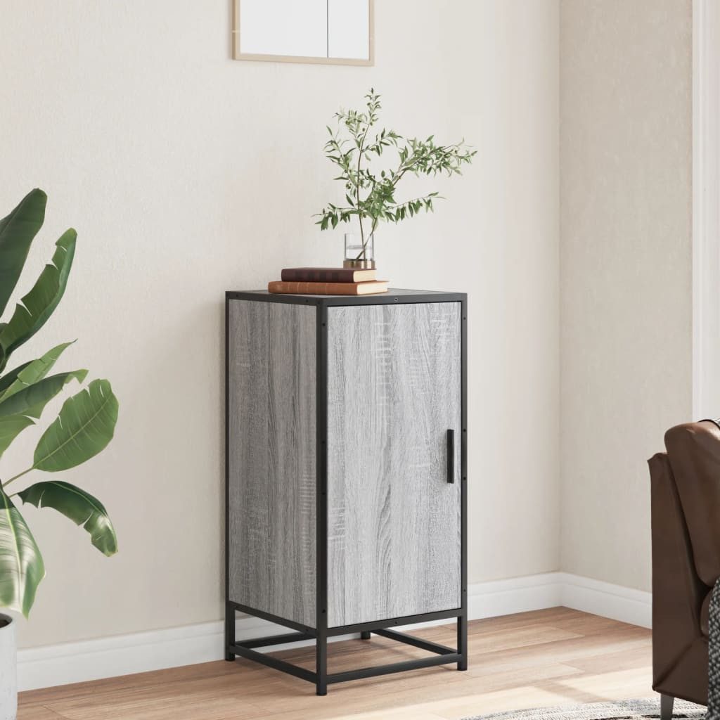vidaXL Sideboard Sideboard Grau Sonoma 35,5x35x76 günstig online kaufen