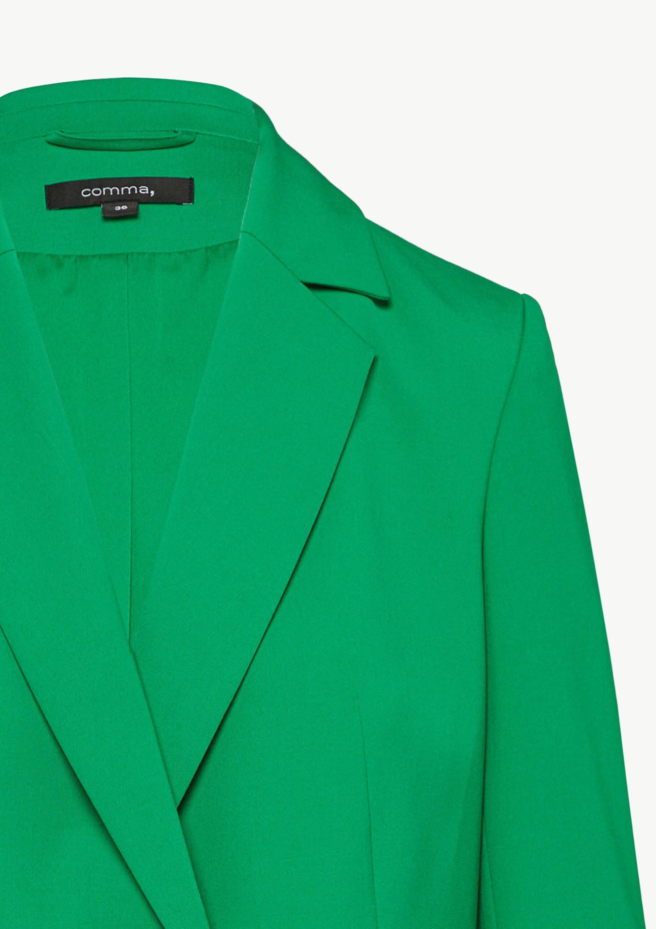 comma Jackenblazer Indoor-Blazer Hochwertiger Blazer mit asymmetrischem Verschluss