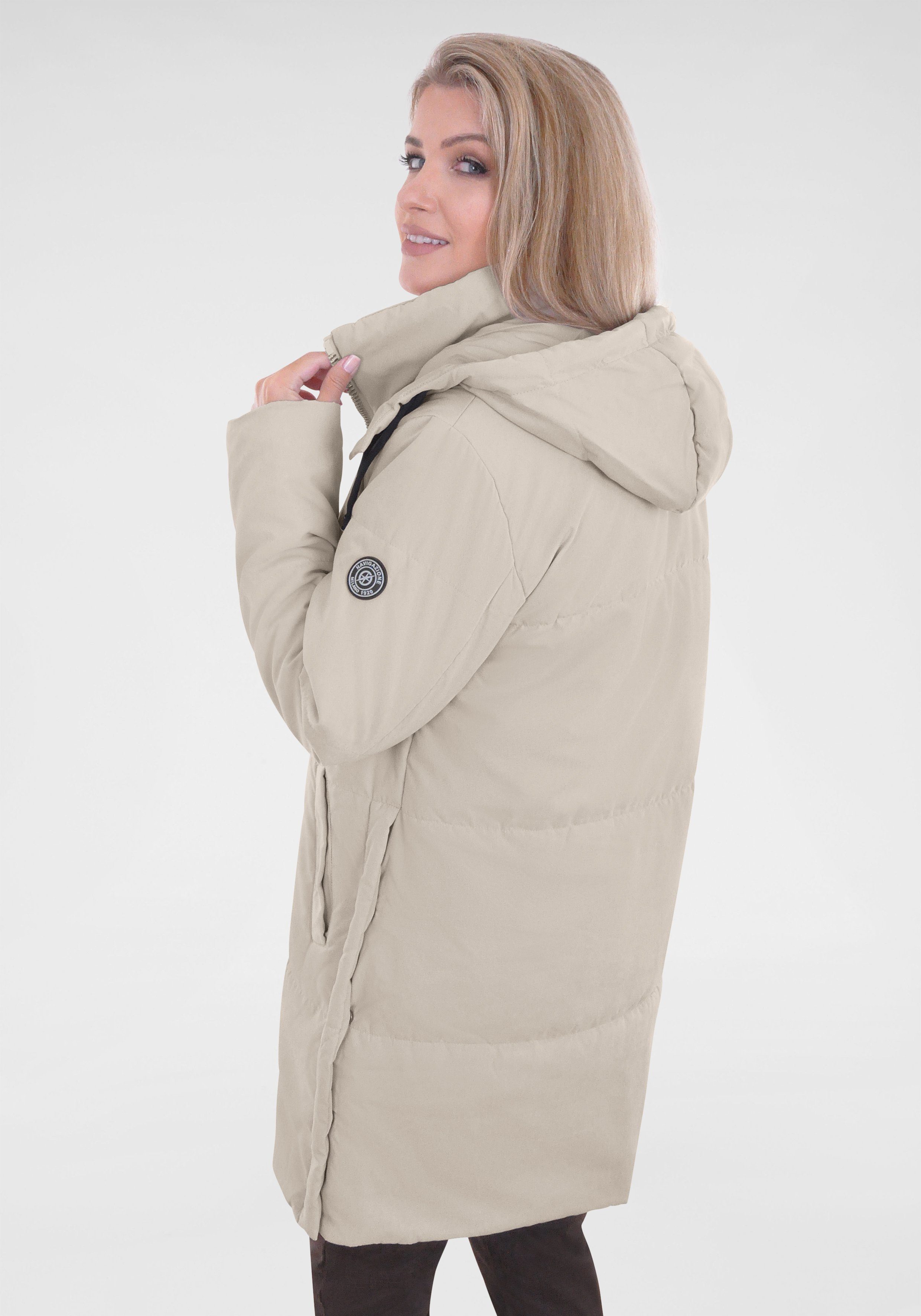 NAVIGAZIONE Winterjacke mit Knopfleiste an Seiten frappé den