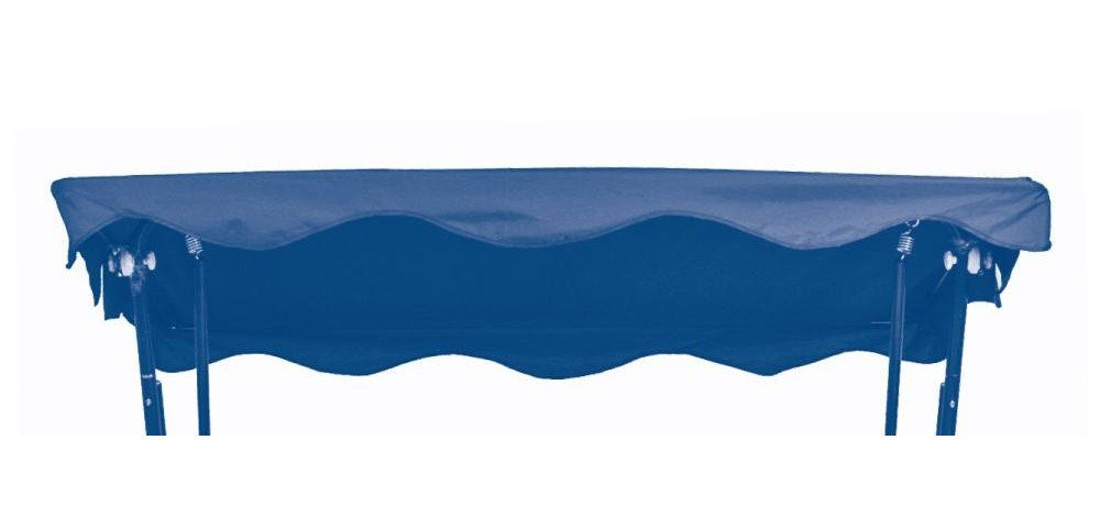 GO-DE Hollywoodschaukel GO-DE Hollywoodschaukel Dachauflage blau