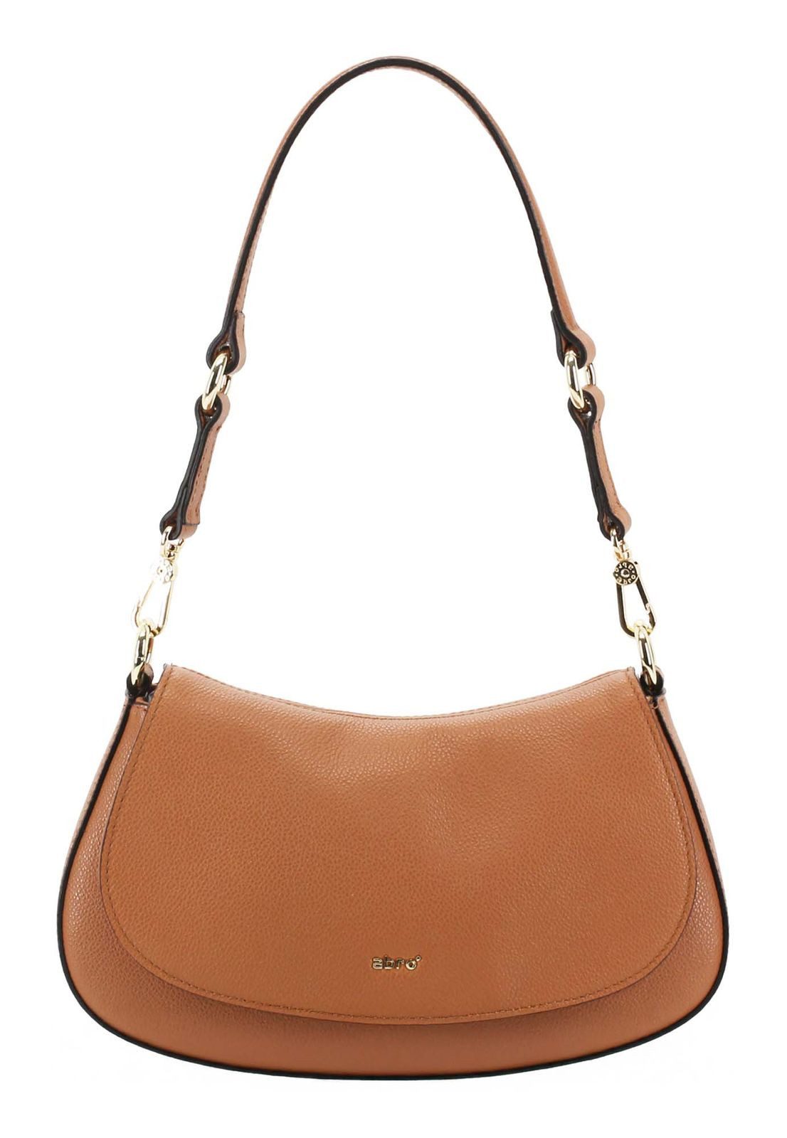 Abro Umhängetasche Shoulderbag Lya, aus echtem Rindsleder
