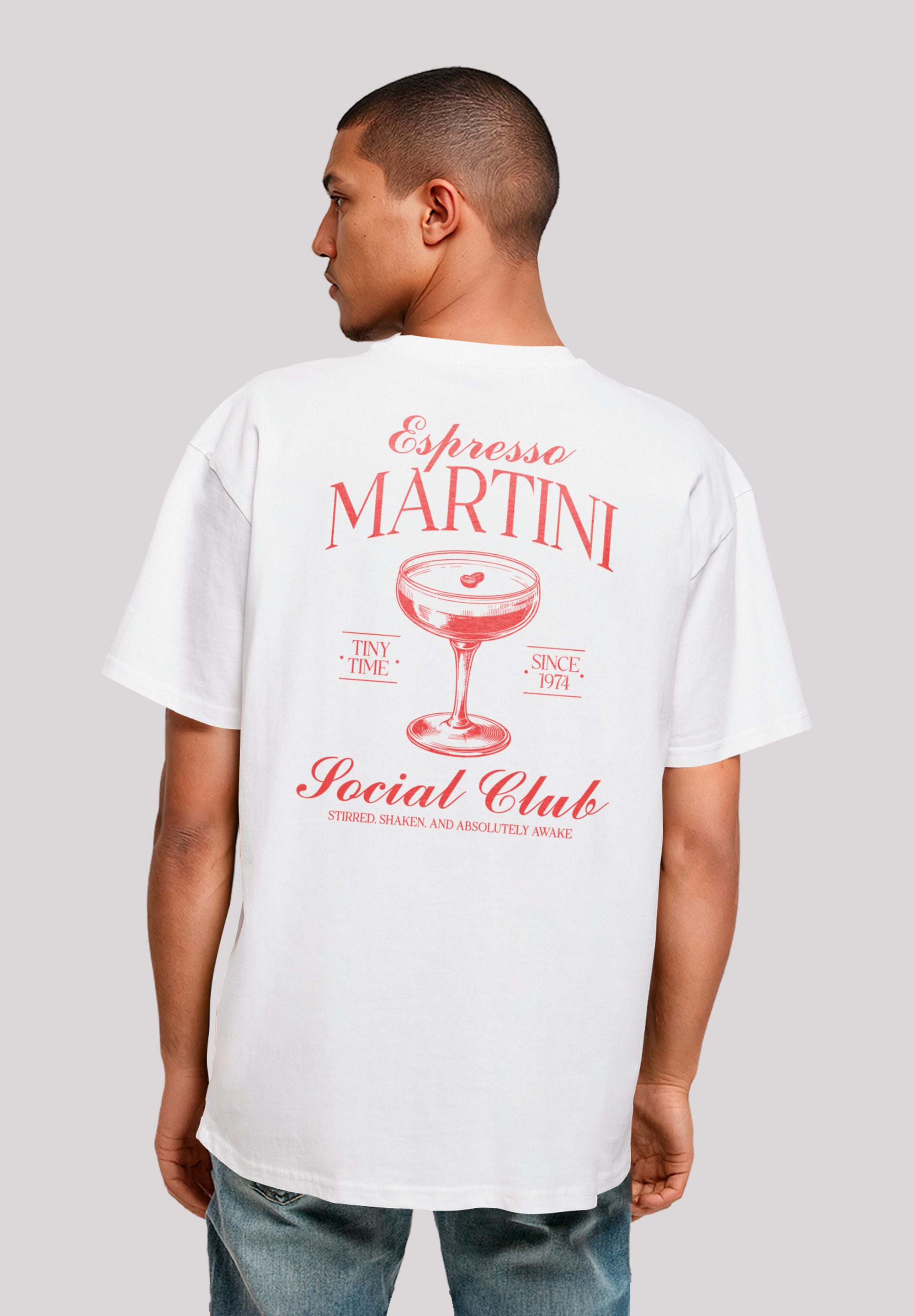 F4NT4STIC T-Shirt "Espresso Martini Social Club", Premium Qualität günstig online kaufen