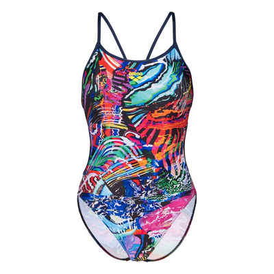 Arena Badeanzug Swimsuit Lace Back aus schnelltrocknendem MaxLifeEco Material