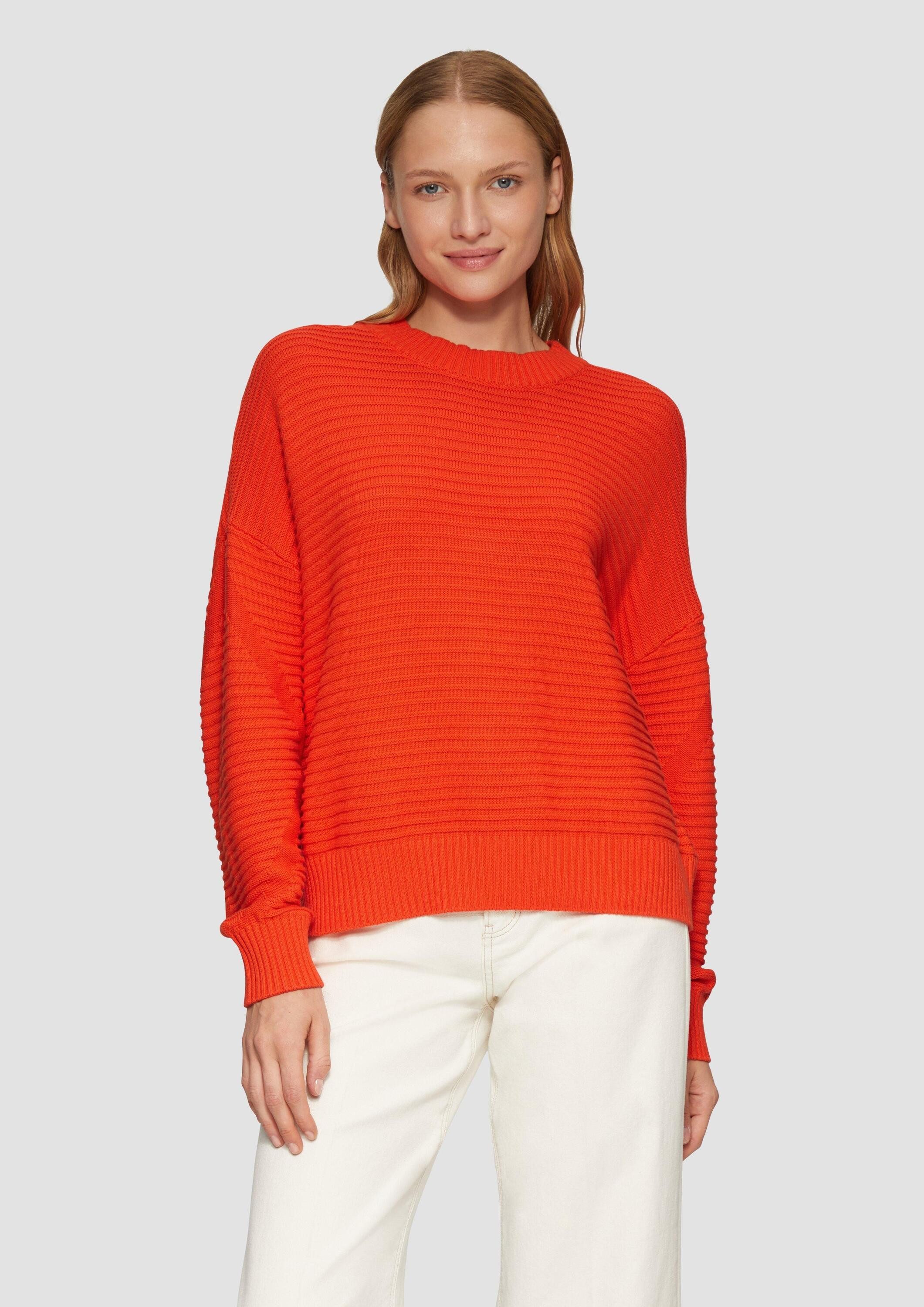 s.Oliver Longpullover Strickpullover (1-tlg) günstig online kaufen