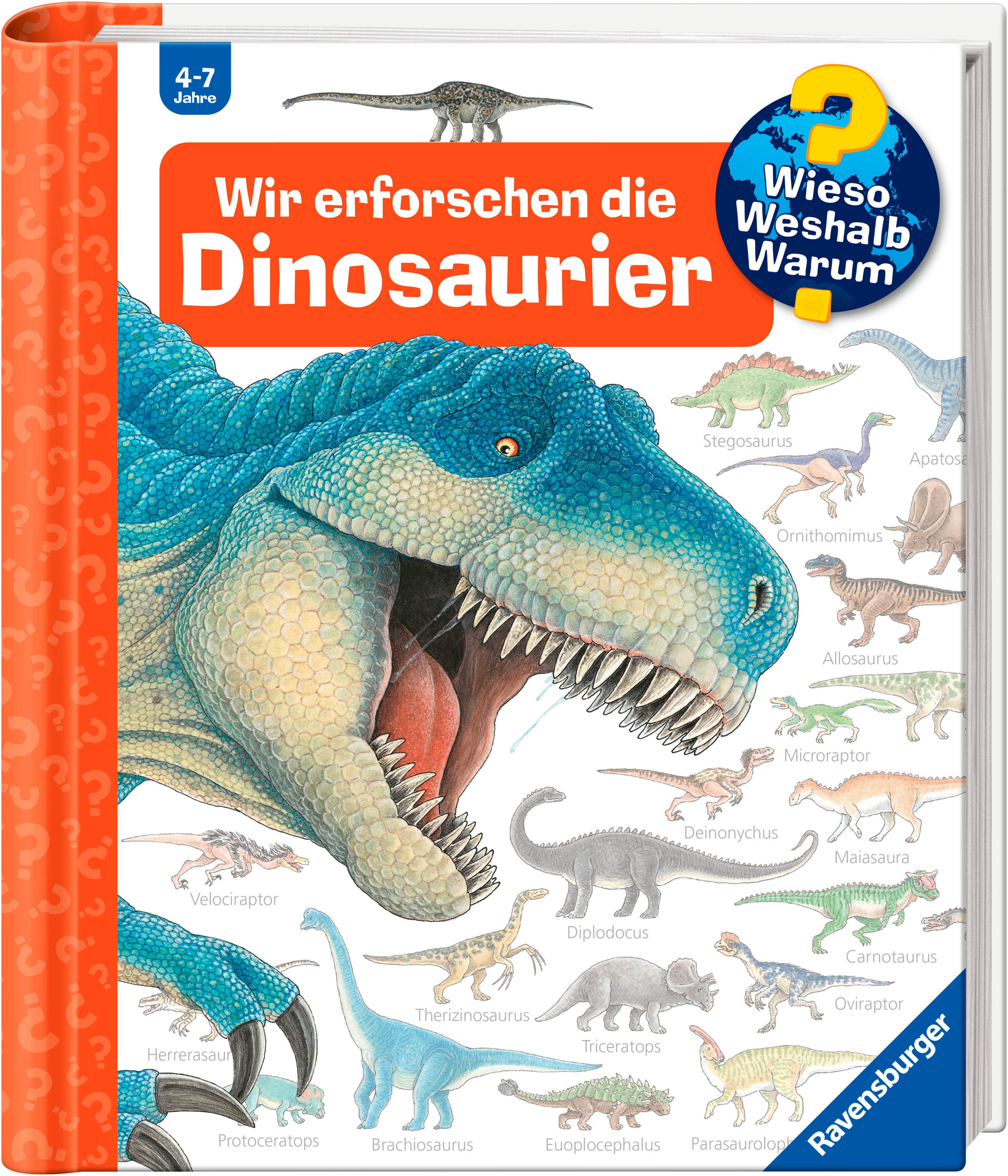 Ravensburger Kinderbuch Wieso? Weshalb? Warum?, Band 55 Wir erforschen die Dinosaurier