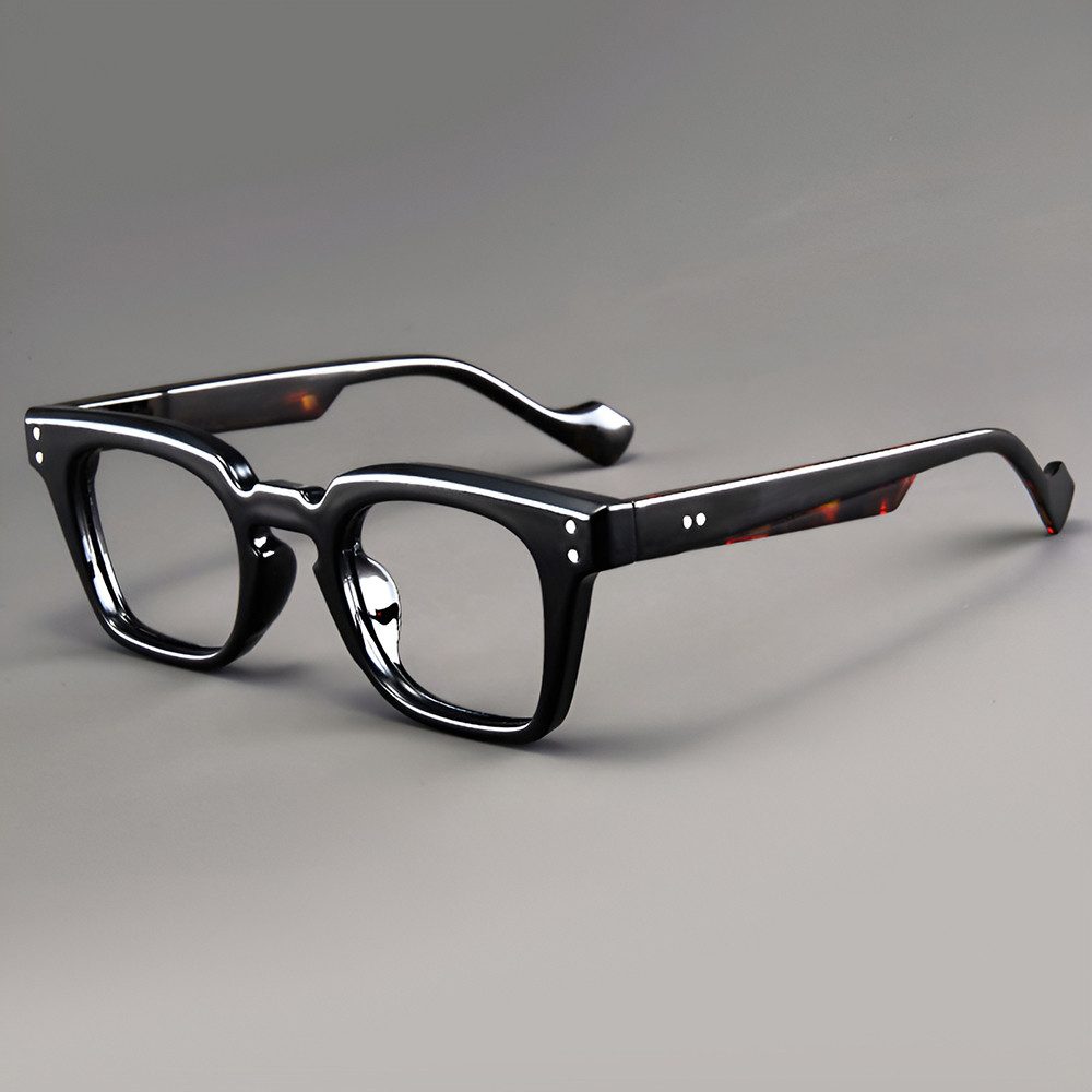 PACIEA Brille Ohne Sehstärke Damen Herren Vintage Mehrfarbig Anti Blaulicht