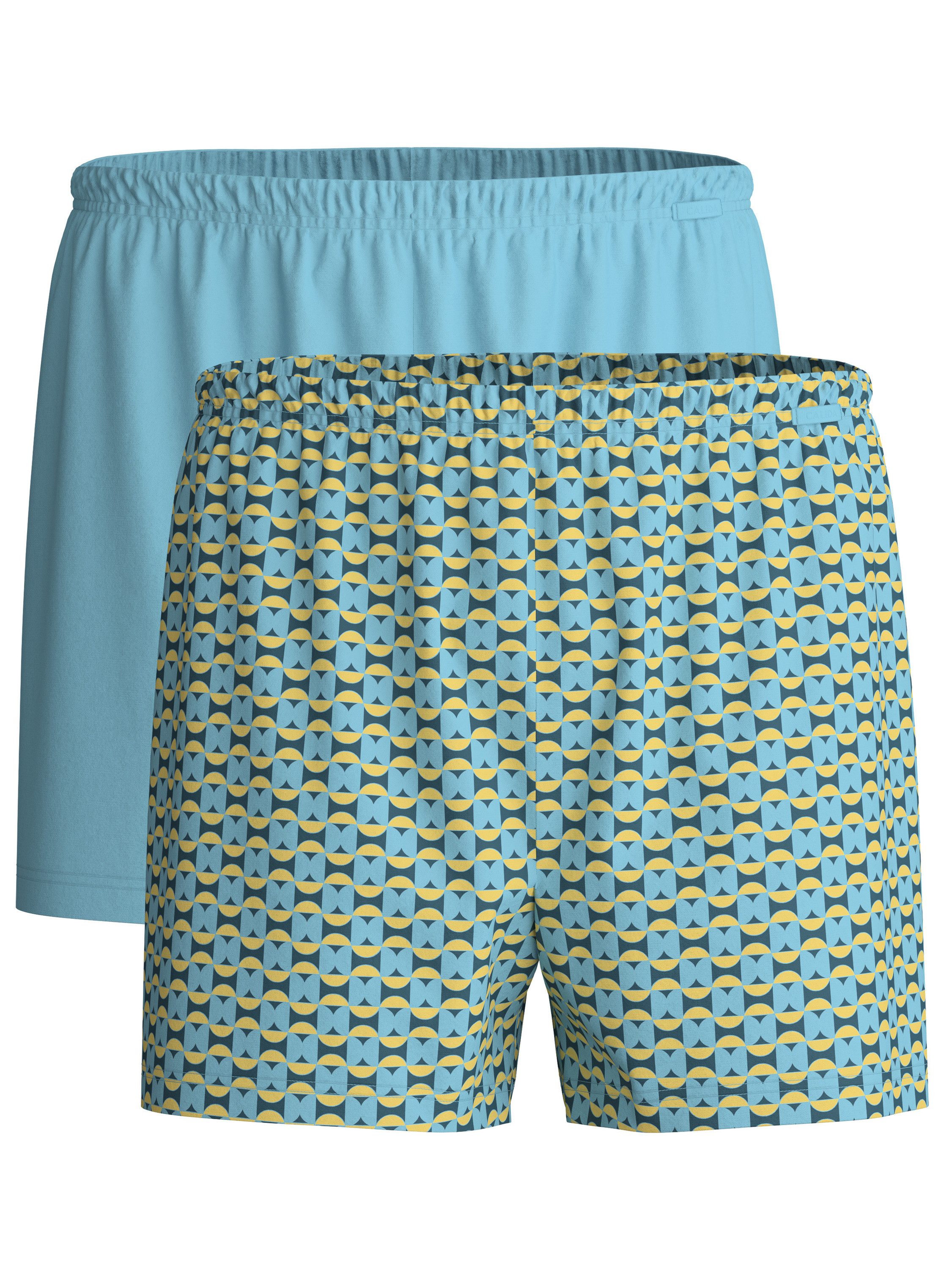 CALIDA Boxershorts Cotton Special Herren (2-St) im Doppelpack, aus 100% Baumwolle