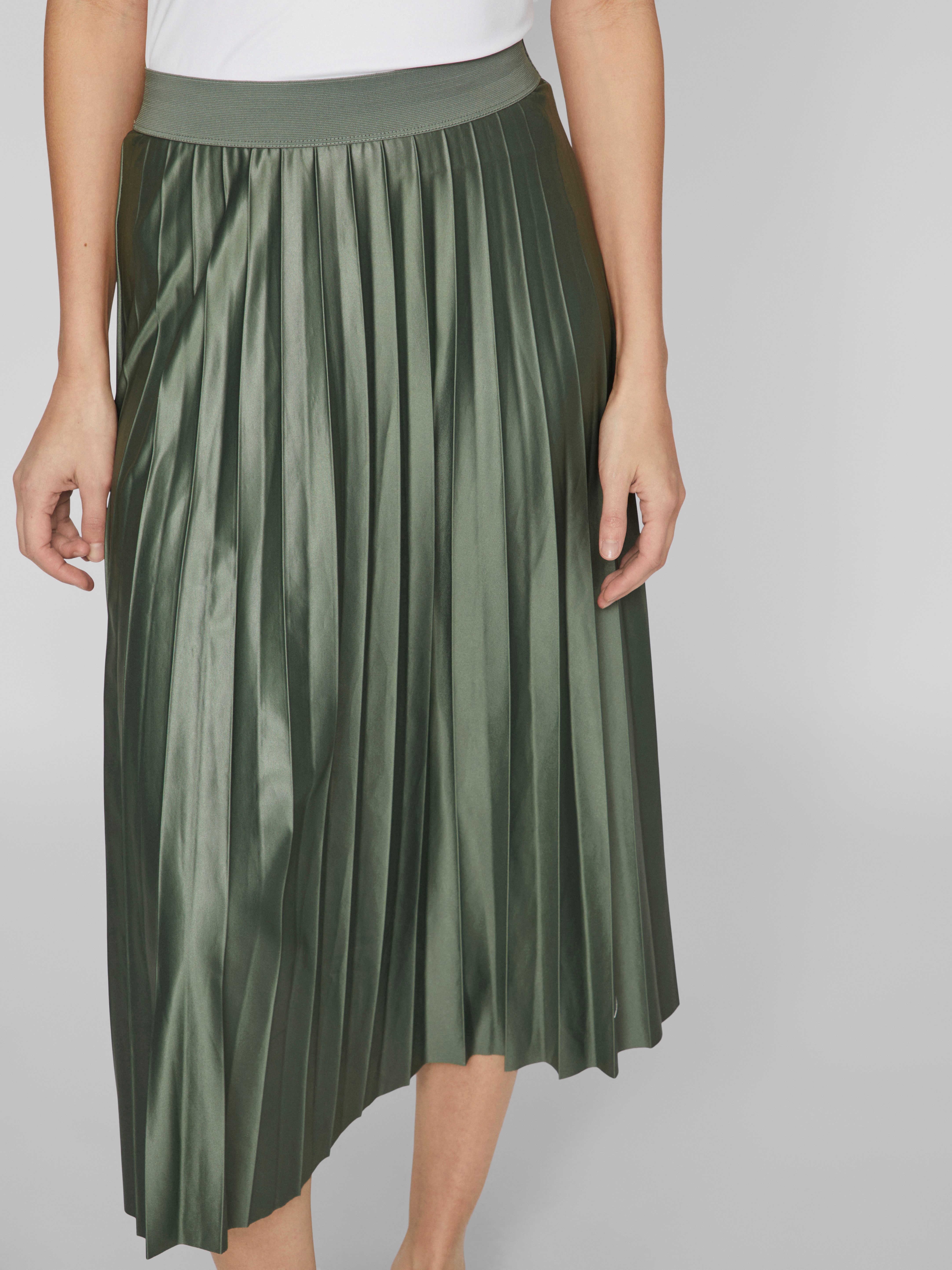 Vila Plisseerock VINITBAN SKIRT - NOOS Materialmix