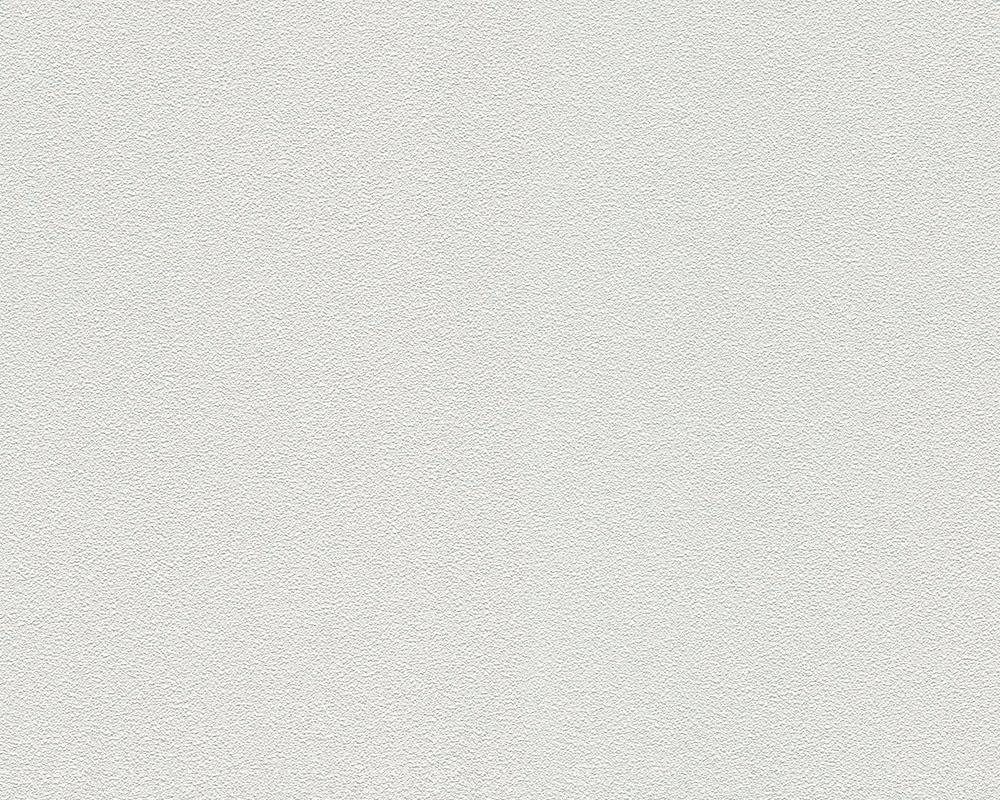 uni, leicht Einfarbig Weiß Tapete Création strukturiert A.S. einfarbig, Vliestapete matt Meistervlies, Überstreichbar