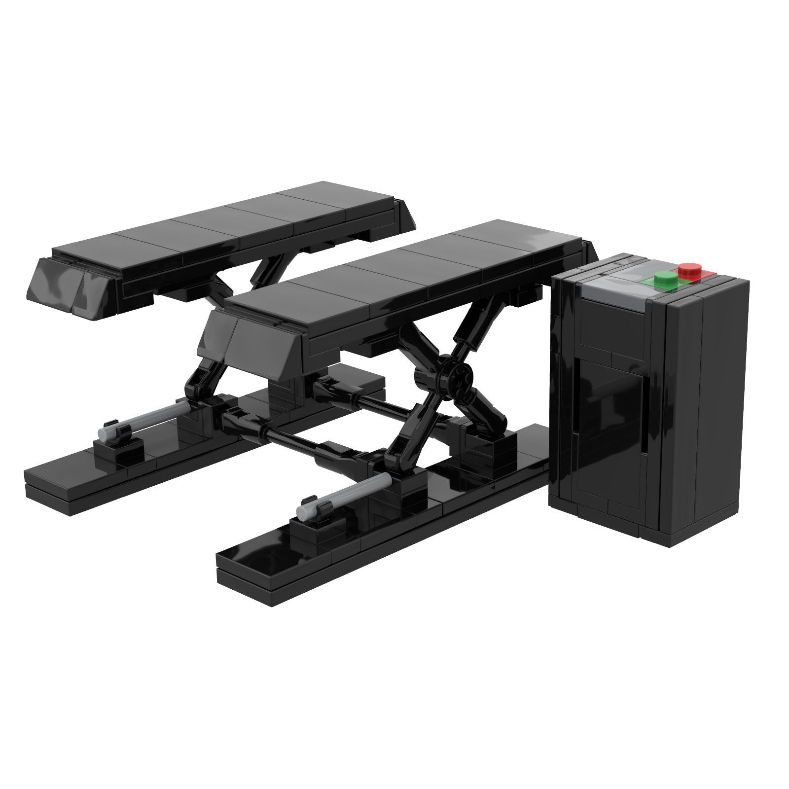 Weber GmbH Bausteine Scherenhebebühne Werkstatt Garage ab 6 Spielbausteine, günstig online kaufen