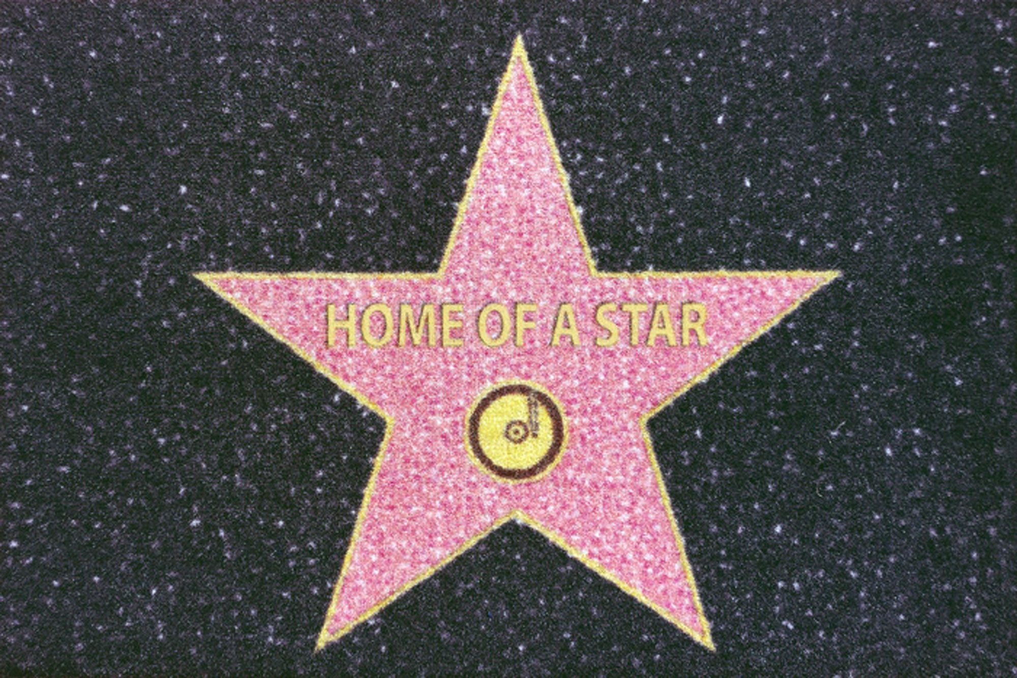 Fußmatte Fußmatte - Home of a Star