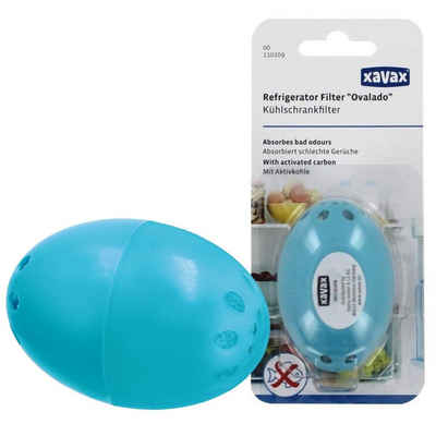 Xavax Geruchsfilter Universal Geruchs-Filter Aktivkohle Ovalado, Kühlschrank-Filter gegen schlechte Gerüche, für alle Kühlschränke