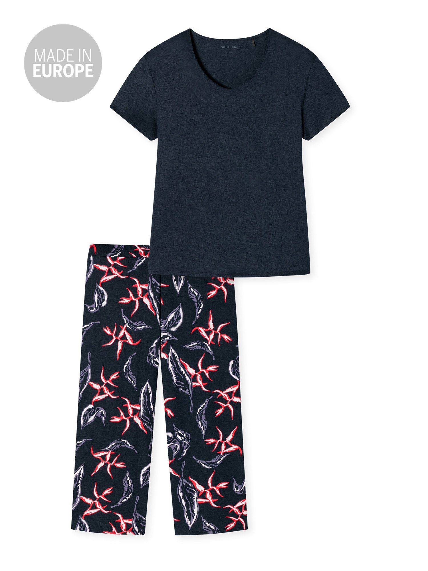 Schiesser Pyjama Contemporary Nightwear multicolor 1