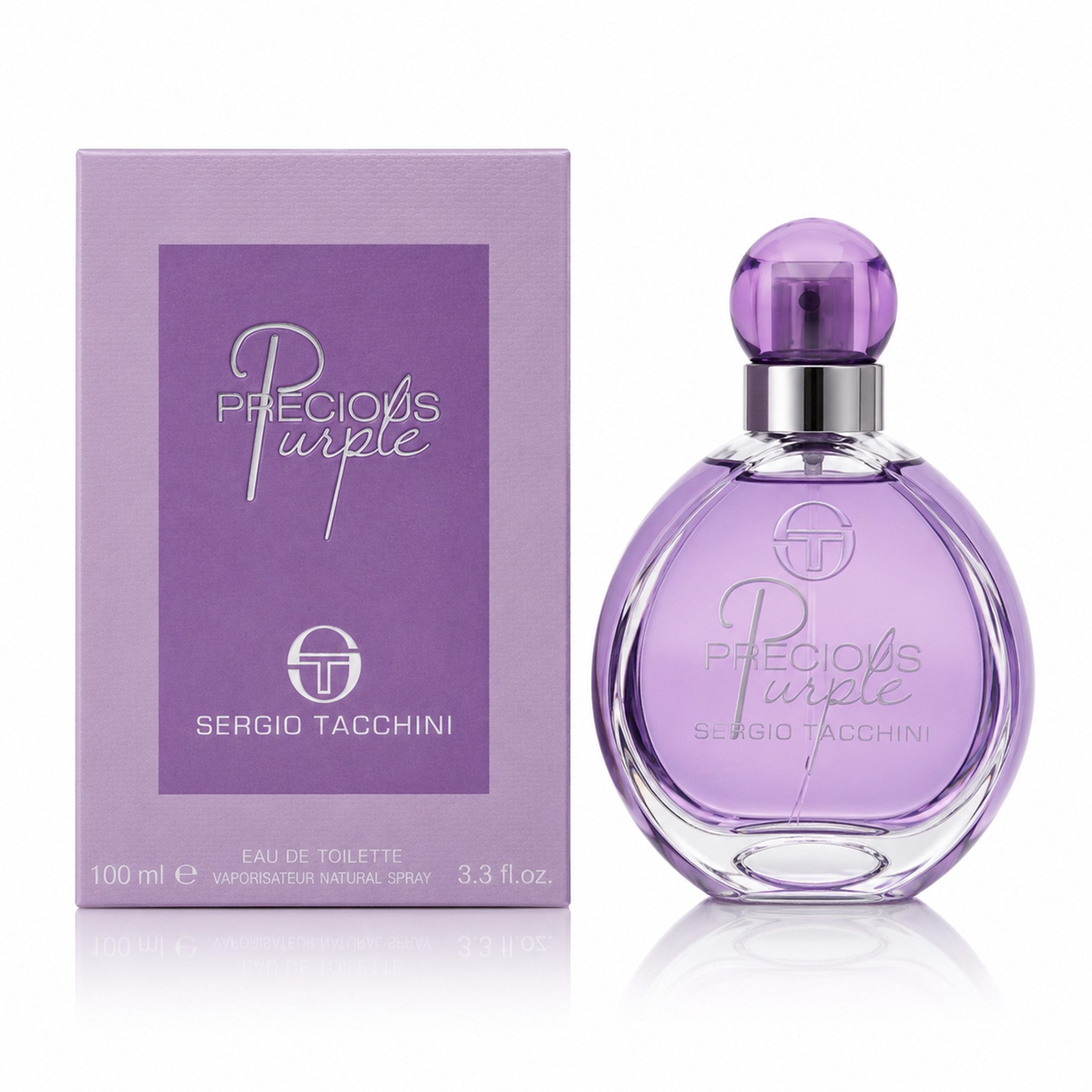 Sergio Tacchini Eau de Toilette Sergio Tacchini Precious Purple Eau de Toilette 100ml