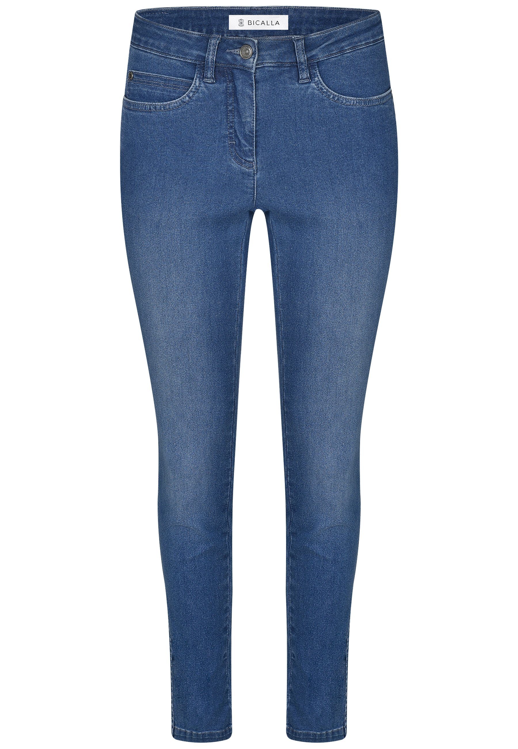 BICALLA blue 5 - Pockets 10/light denim 32 Regular-fit-Jeans (1-tlg)