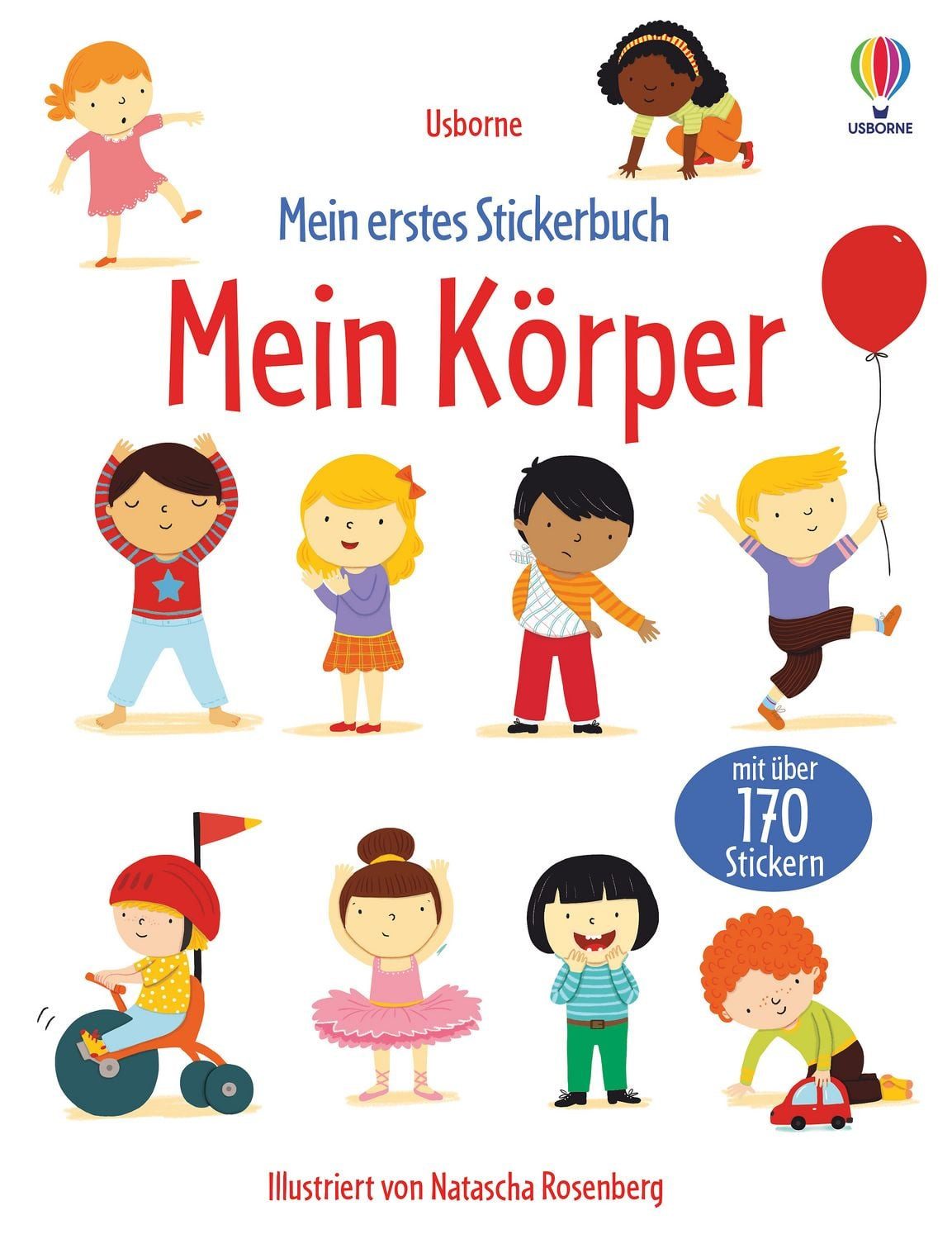 Mein erstes Stickerbuch: Mein Körper / Felicity Brooks, mit über 170 Stickern