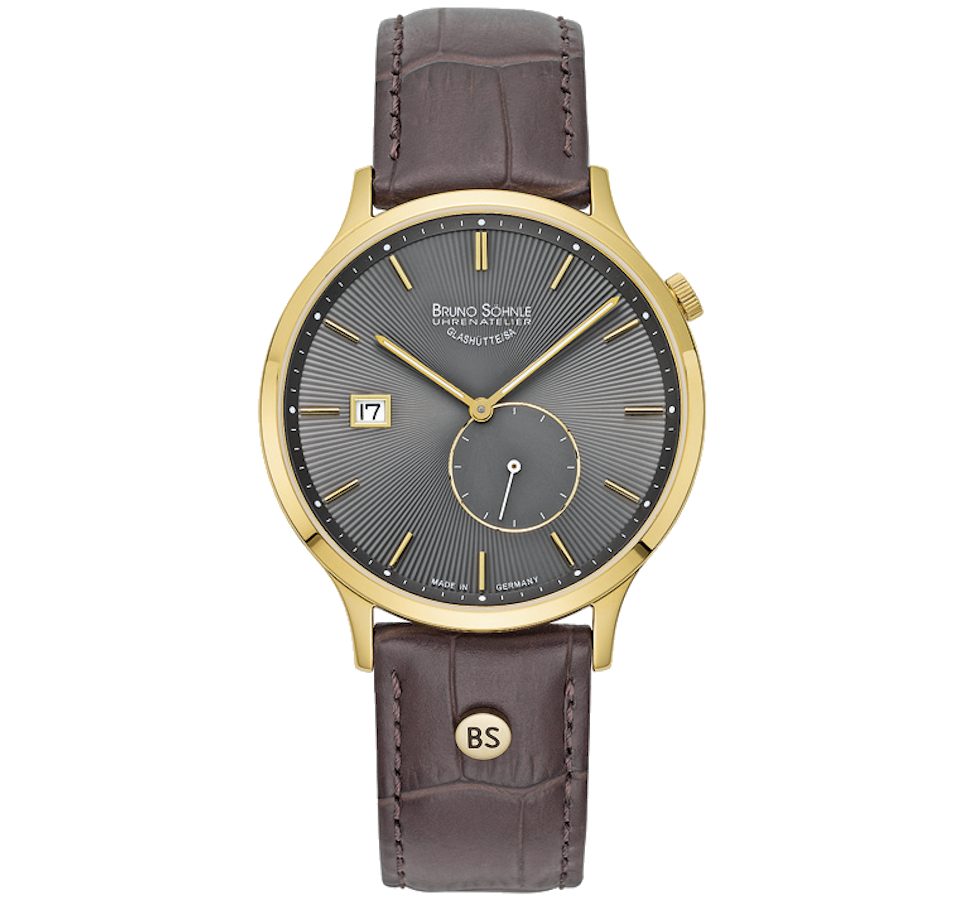Quarzuhr Herrenuhr Glashütte Bruno Söhnle Brunello II