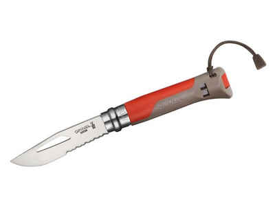 Opinel Taschenmesser Opinel-Messer Nr. 8 Outdoor, Stahl Sandvik 12C27