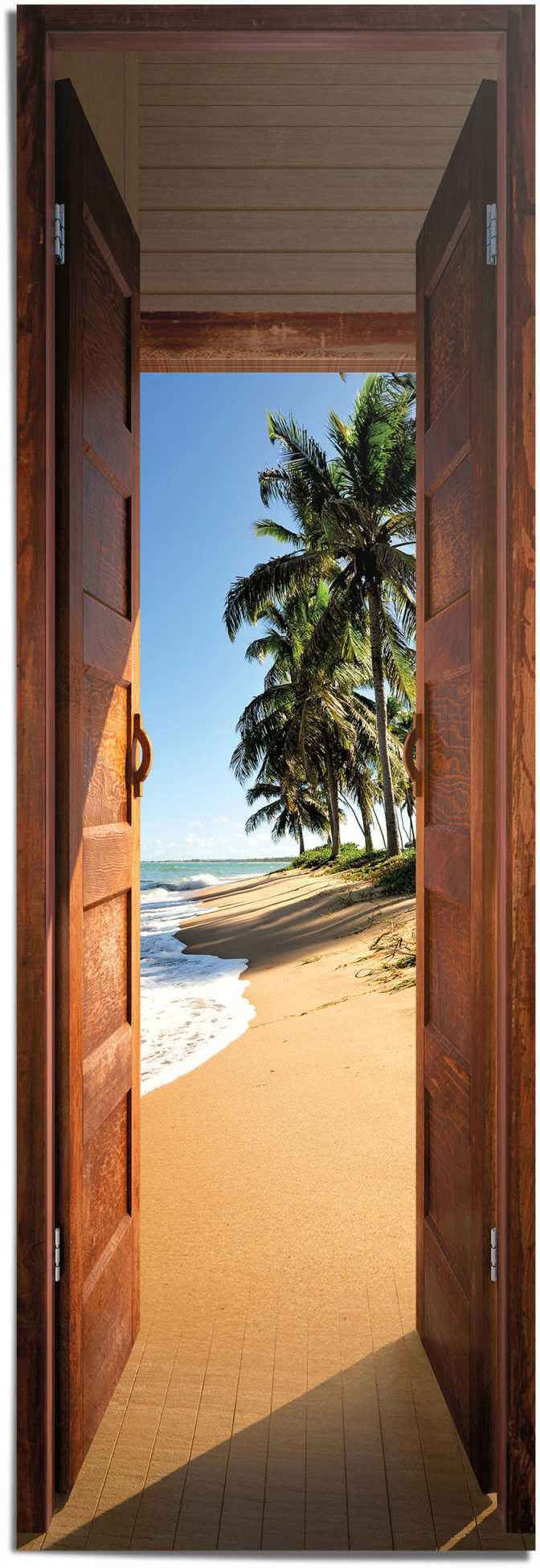 Reinders! Poster »Tür zum Strand«, (1 St)