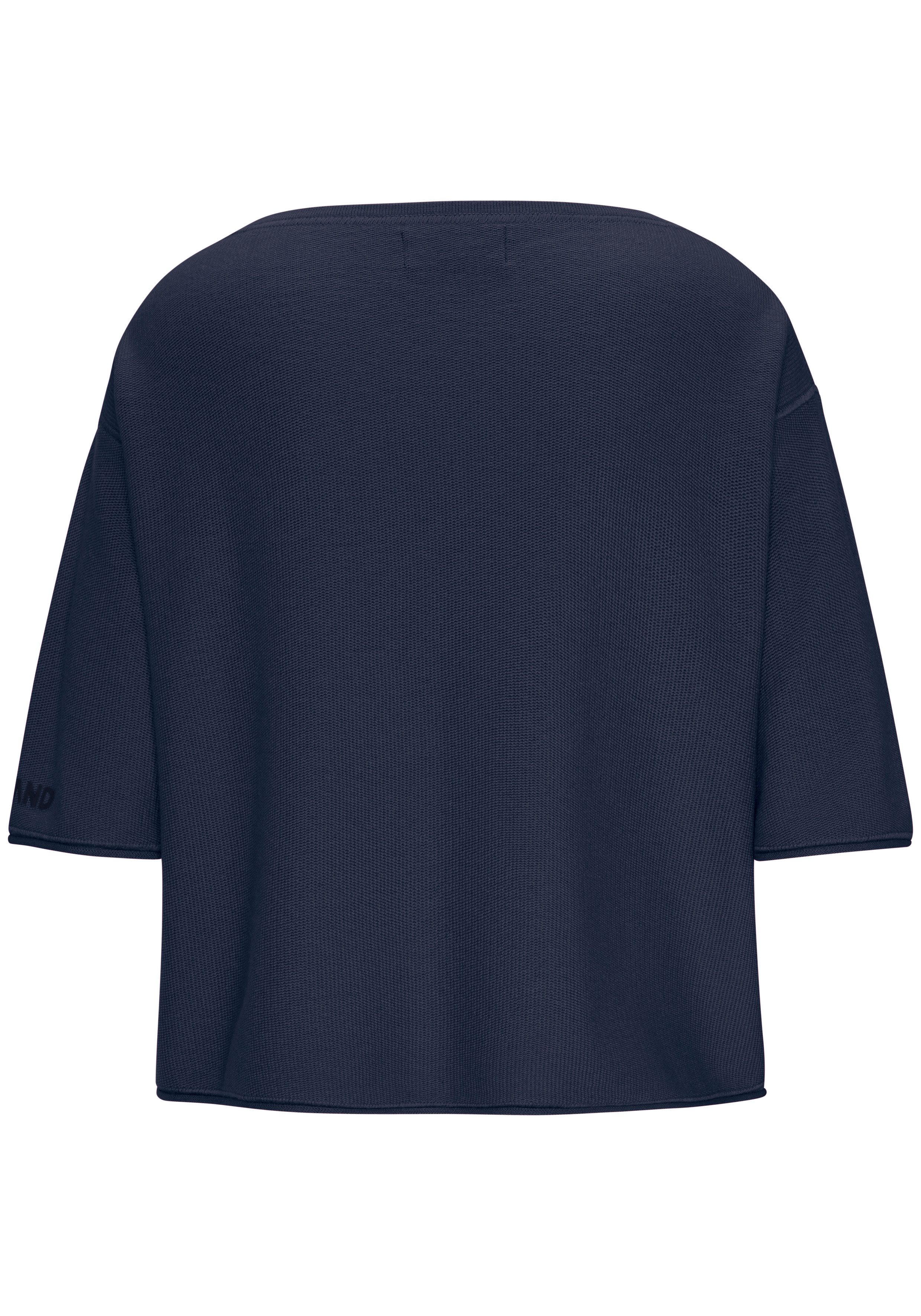 Elbsand 3/4-Arm-Shirt mit U-Boot Ausschnitt, Loungewear – Bild 4 von 5