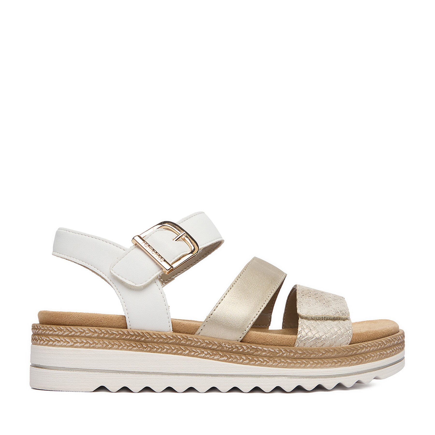 Remonte Remonte Damen-Sandalen Gold Sandale