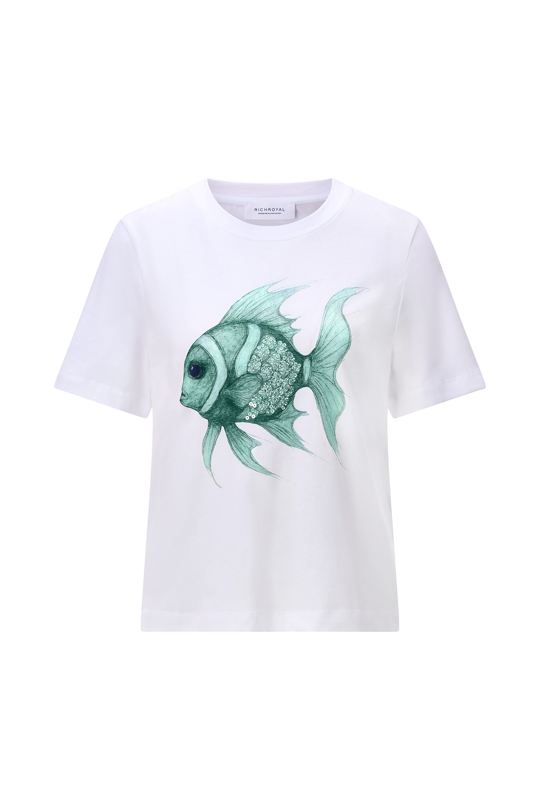 RICHROYAL Kurzarmshirt günstig online kaufen