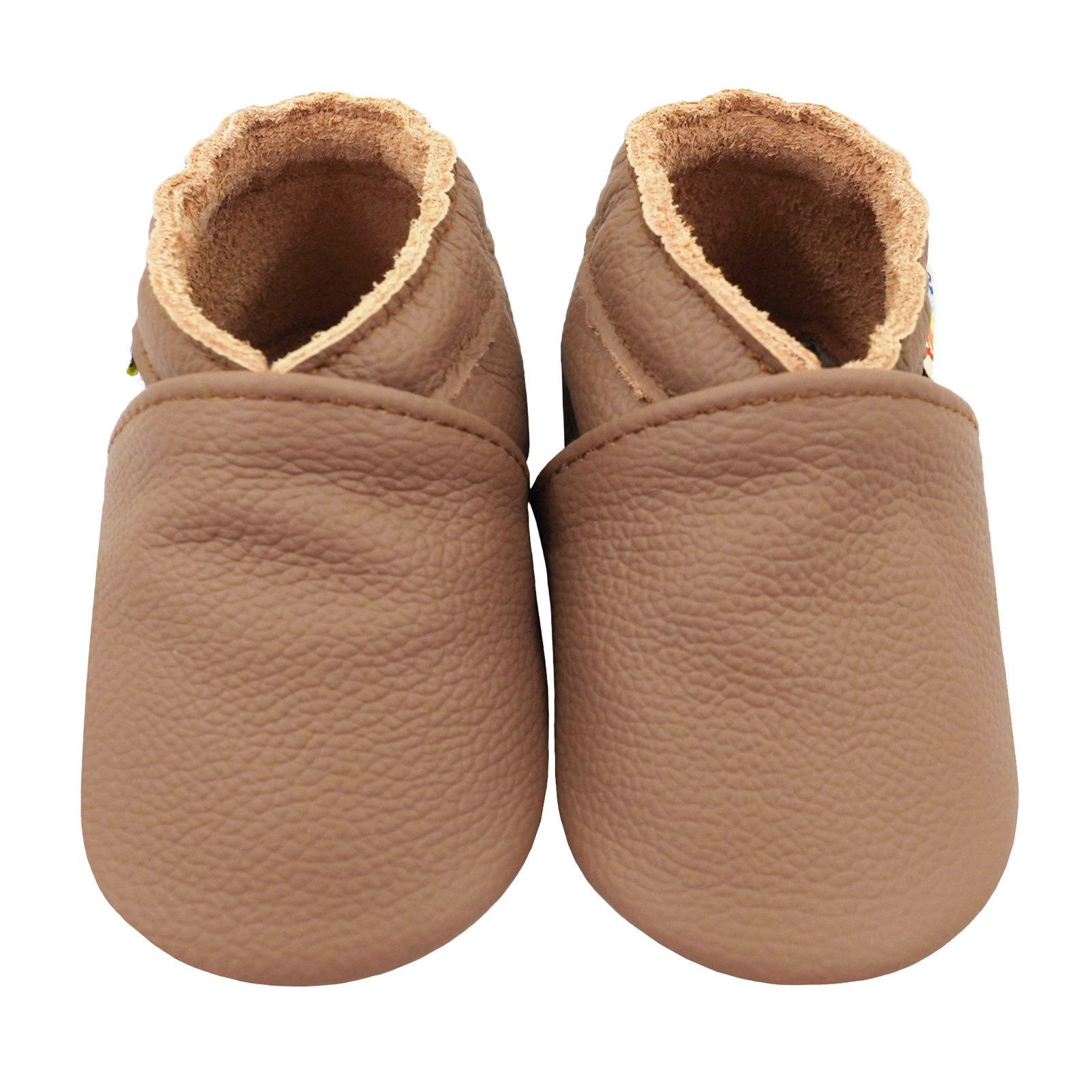Yalion Yalion Leder Baby-Lauflernschuhe, weich, rutschfest, handgefertigt Krabbelschuh (Handgenäht, weiche, leichte, flexible, rutschfest) 100% echtes Leder Babyschuhe