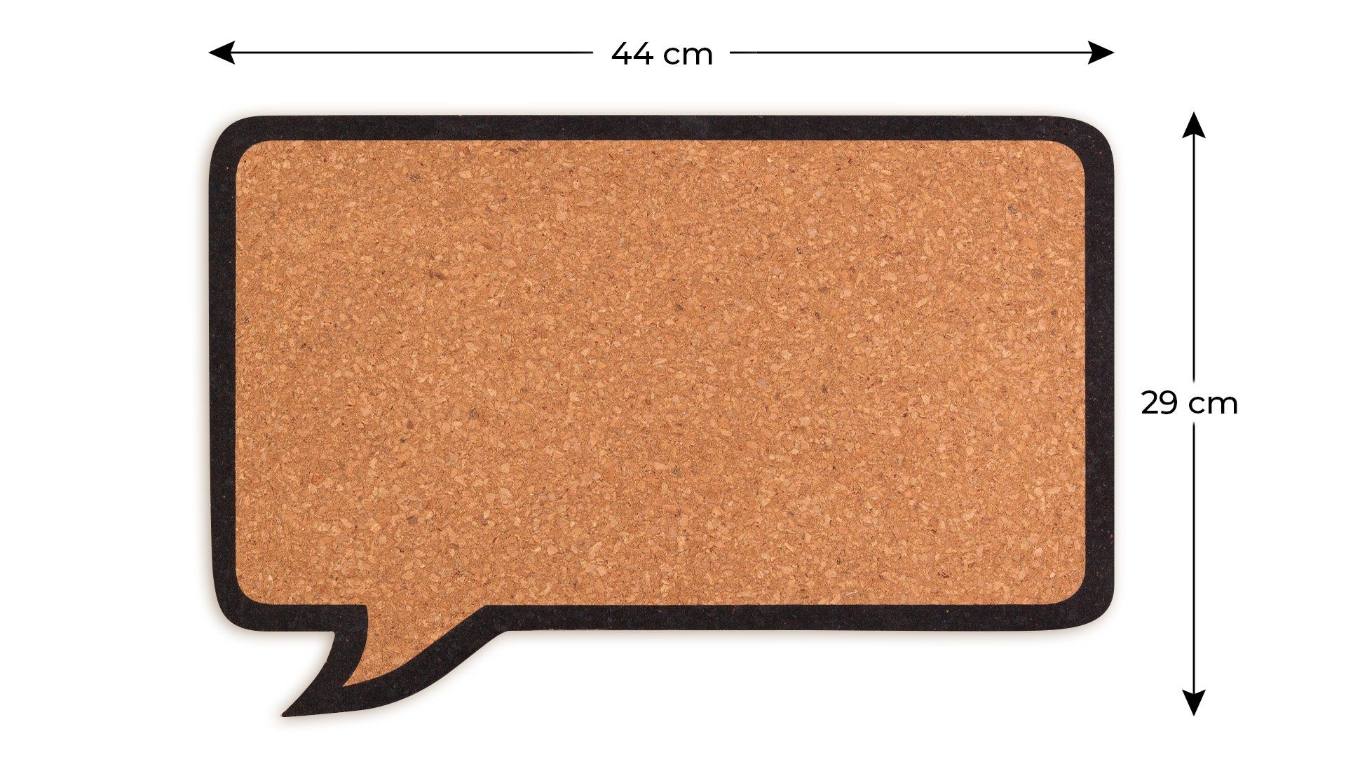ALLboards Pinnwand Sechseckiges Pinnwand, Wabenform 15×17 günstig online kaufen