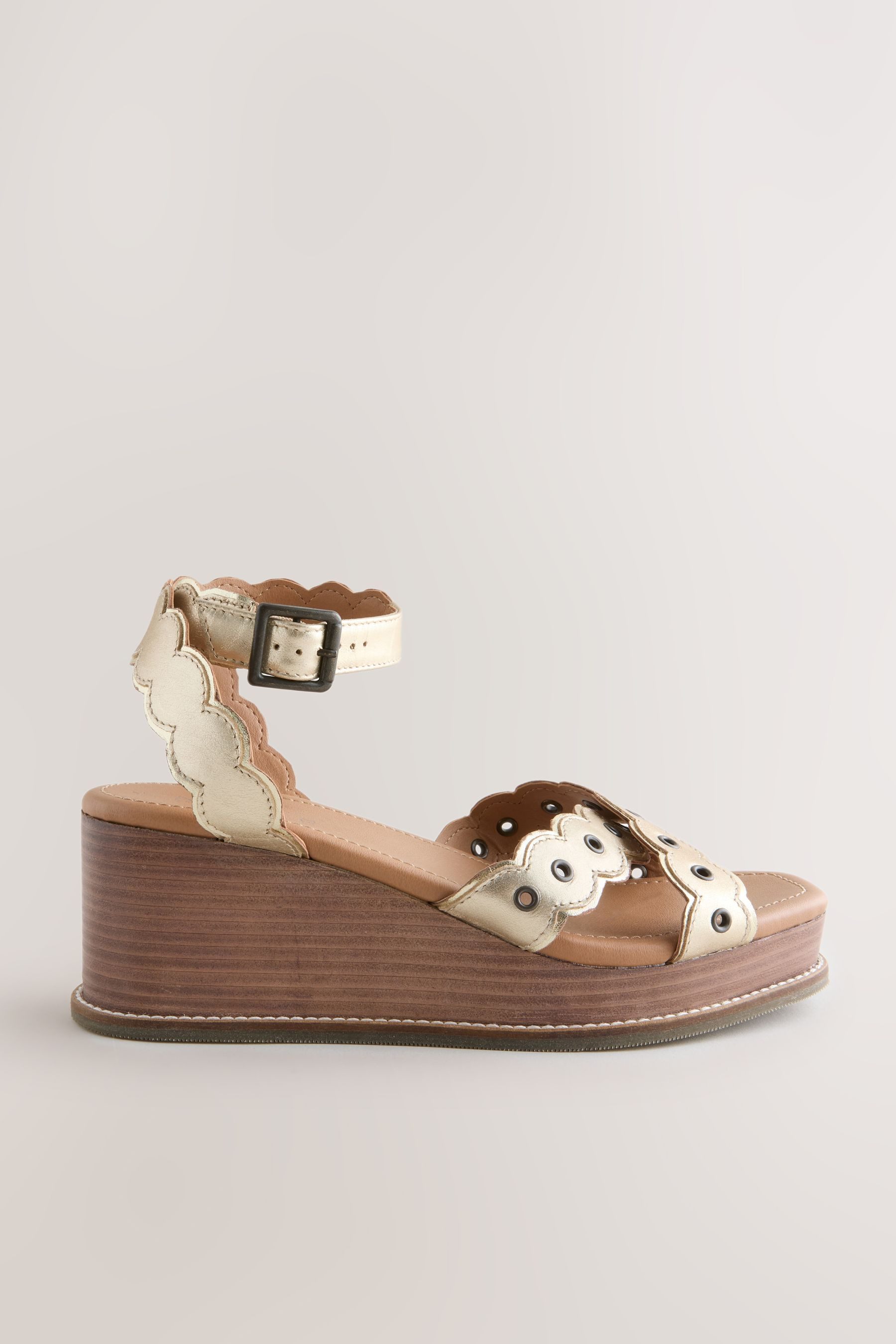 Next Forever Comfort Keilabsatzsschuhe aus Leder Keilsandalette (1-tlg)