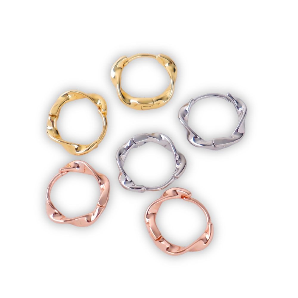 SHELAGO Paar Creolen Bestseller Schmuck, Kleine Ohrringe in Silber, Gold od günstig online kaufen