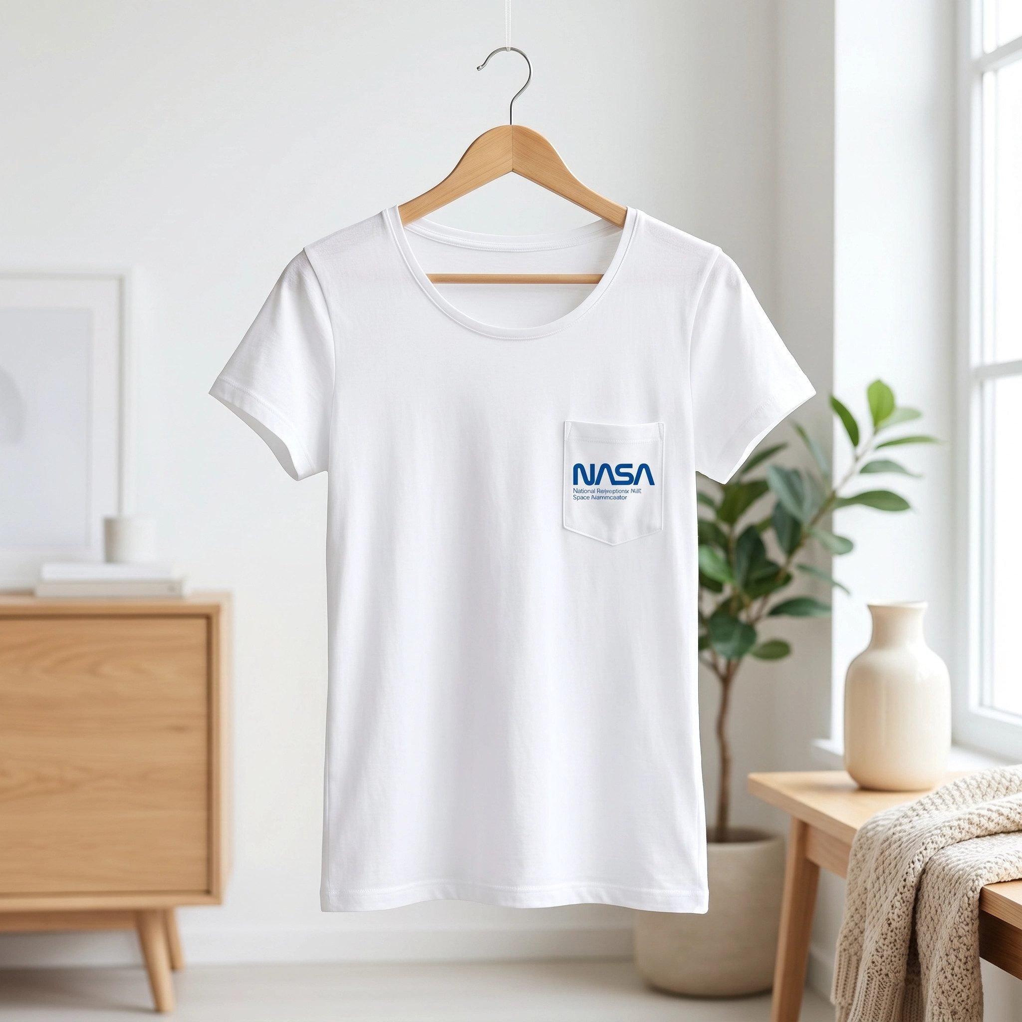 NASA T-Shirt NASA Space Center Damen kurzarm Shirt Gr. S bis XL - 100% Baumwolle