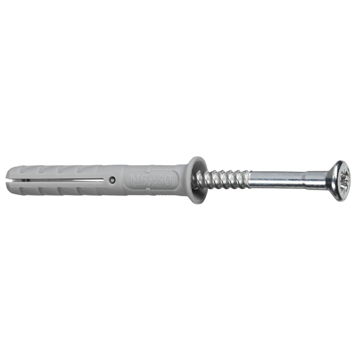 Befestigungsanker Nageldübel N 6x40/10 S 100 St.