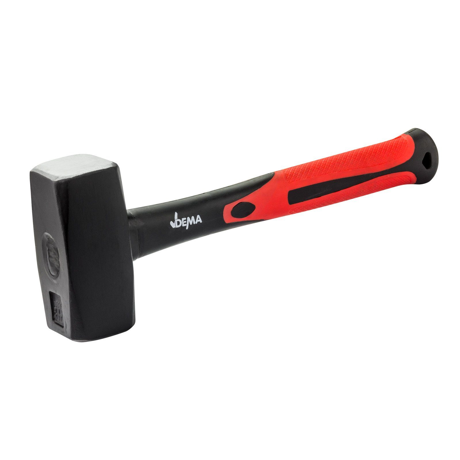 DEMA Hammer Fäustel / Hammer 1500g mit Fiberglasstiel