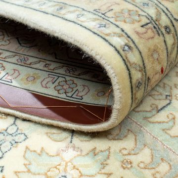 Orientteppich Perser - Täbriz - Royal - 306 x 203 cm - mehrfarbig, morgenland, rechteckig, Höhe: 7 mm, Wohnzimmer, Handgeknüpft, Einzelstück mit Zertifikat