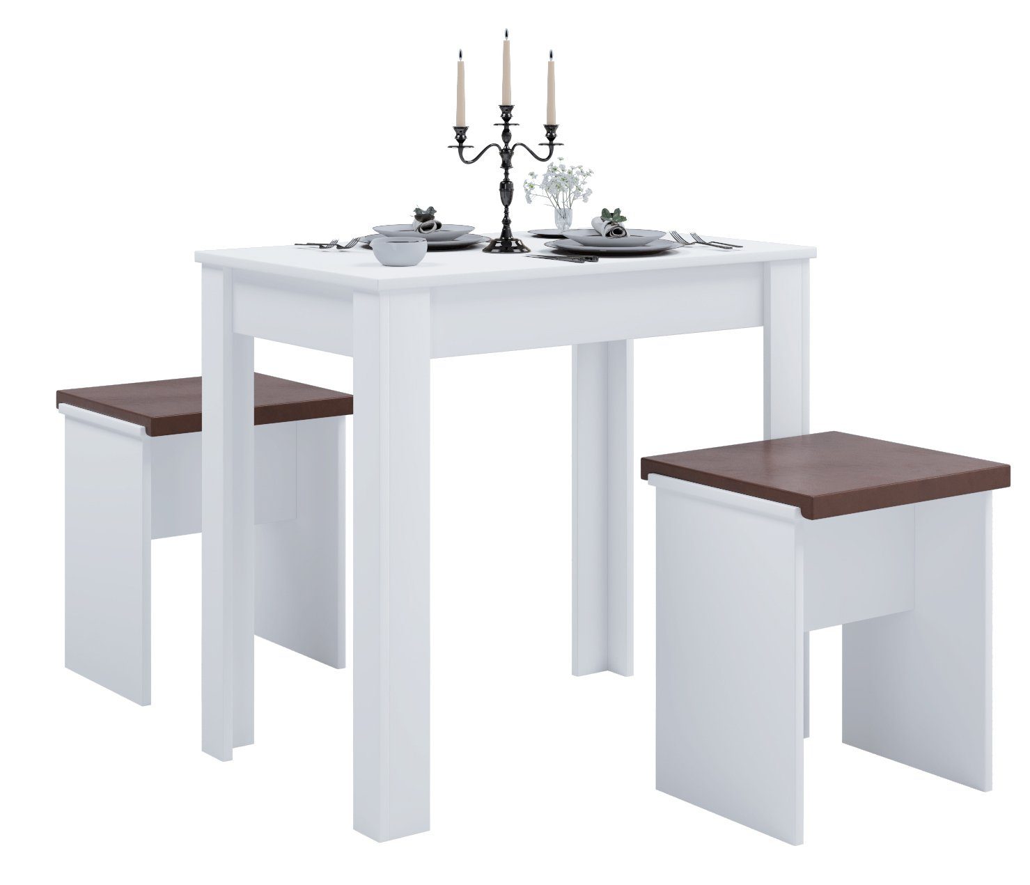 VCM Essgruppe Holz Essgruppe Tischgruppe Tisch günstig online kaufen