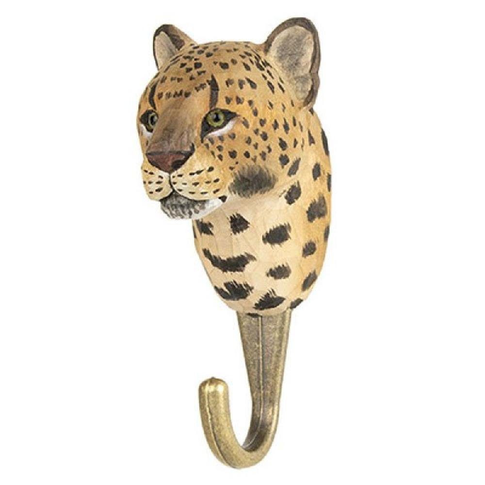 Wildlife Garden Garderobenhaken Kleiderhaken DecoHook Leopard günstig online kaufen