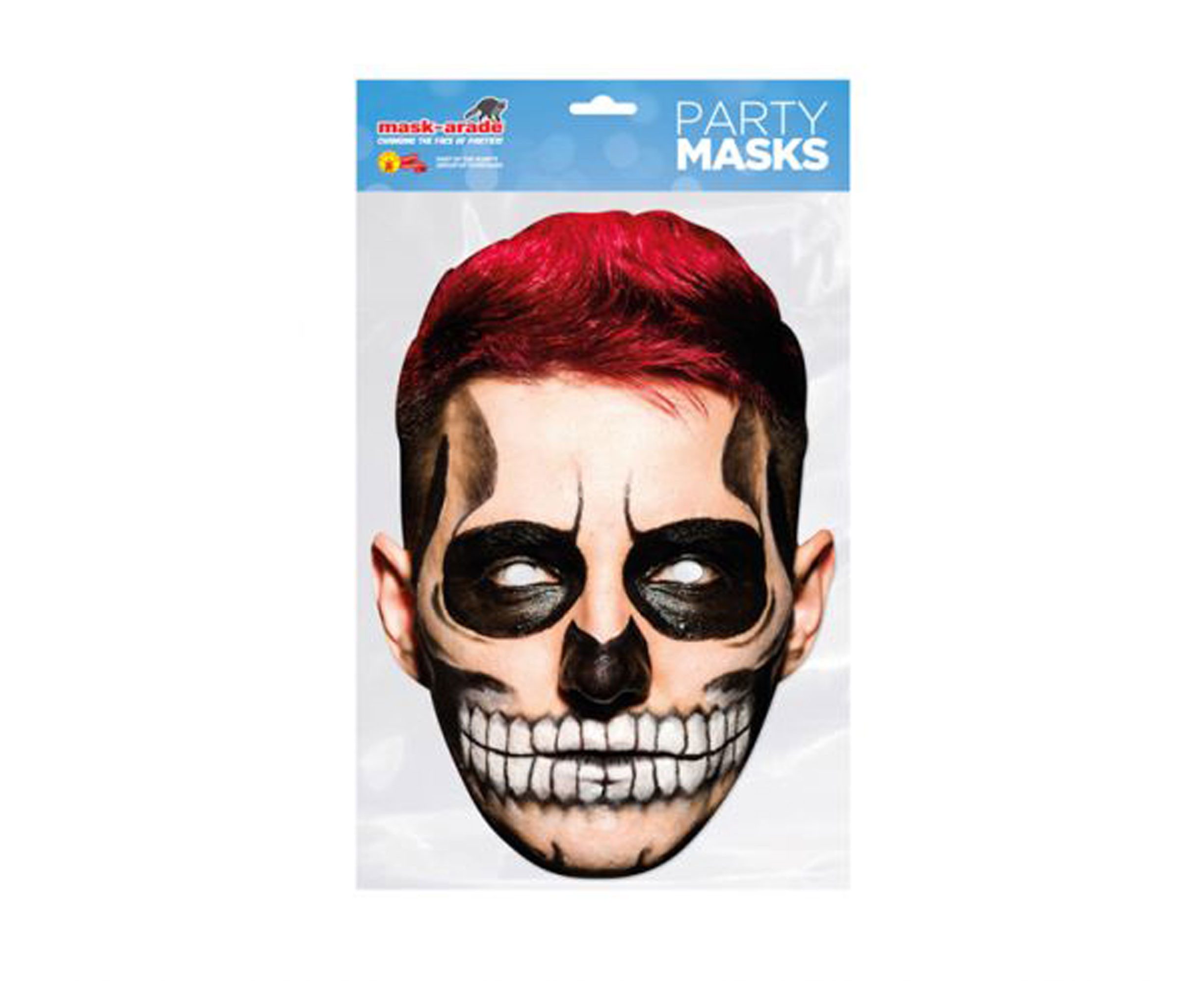Verkleidungsmaske Day of the Dead - Маски - Mann rot - Maske