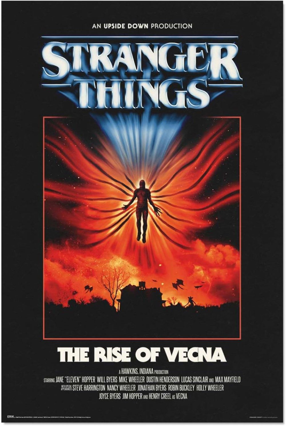Poster Stranger Things - Staffel 5 - Rise of Vecna - Poster 61x91,5 cm günstig online kaufen