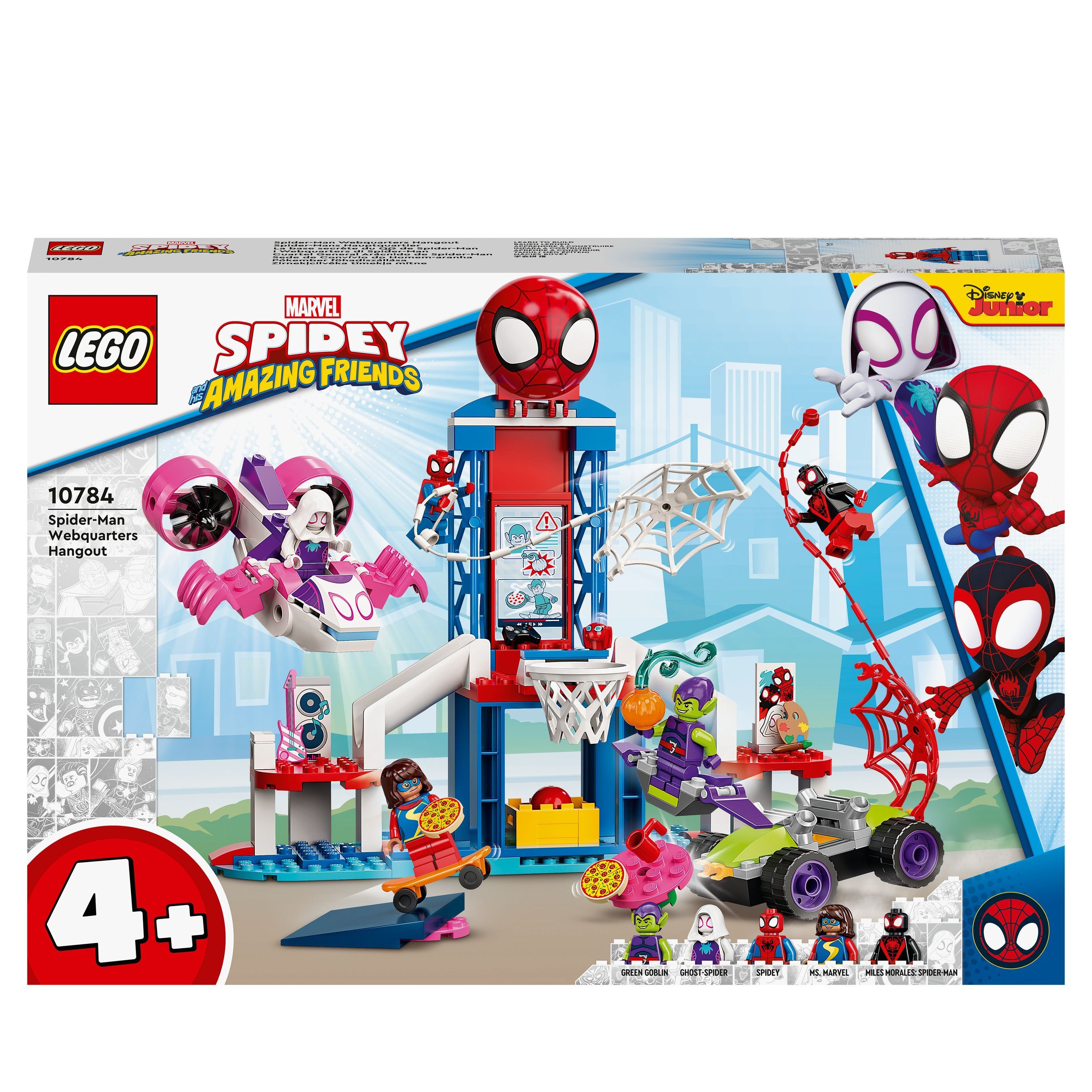 LEGO Spider-Mans Hauptquartier Konstruktionsspielsteine