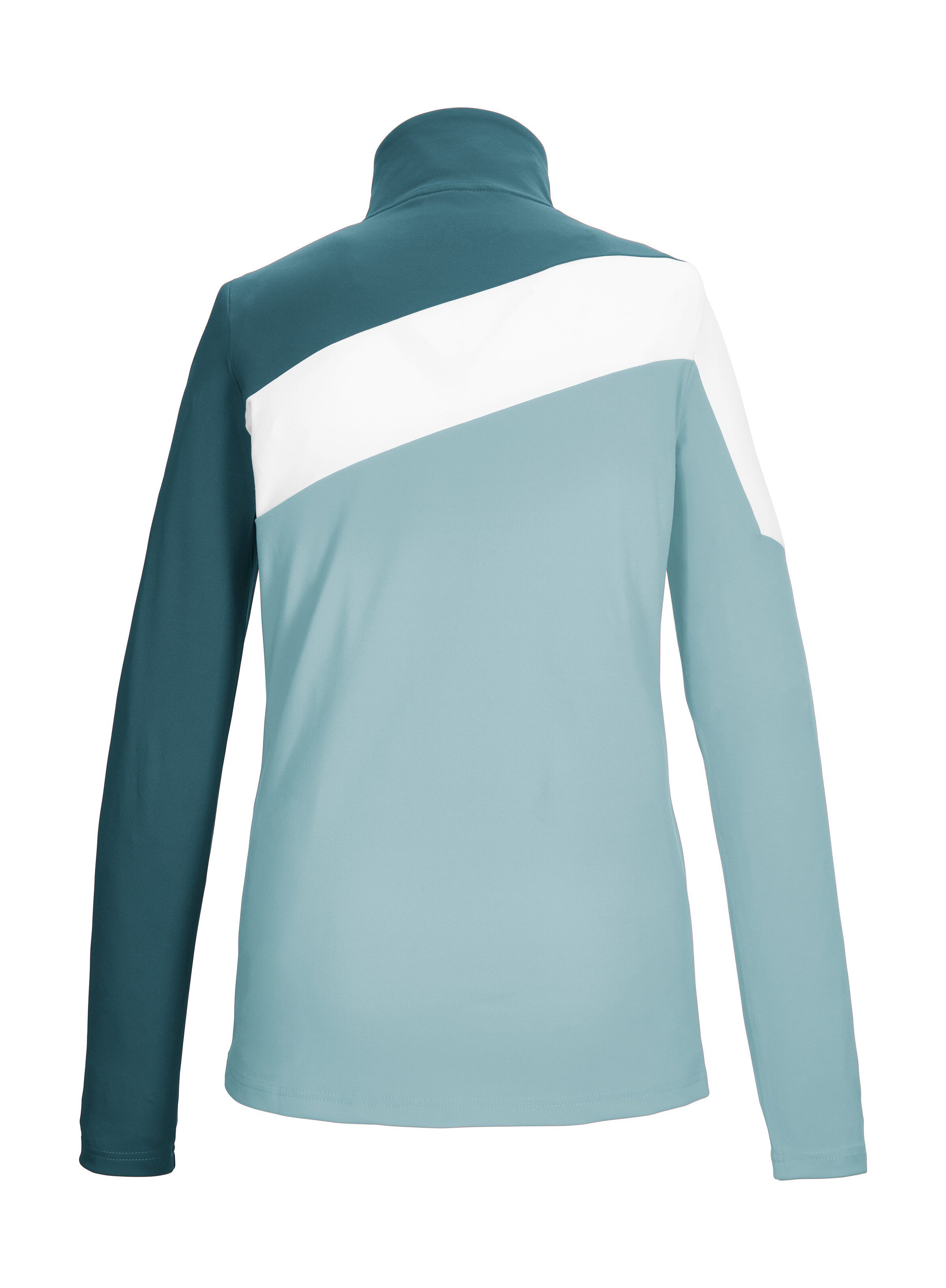 Killtec Langarmshirt KSW 258 WMN LS SHRT Langarmshirt aus Komfort-Stretch mit Stehkragen