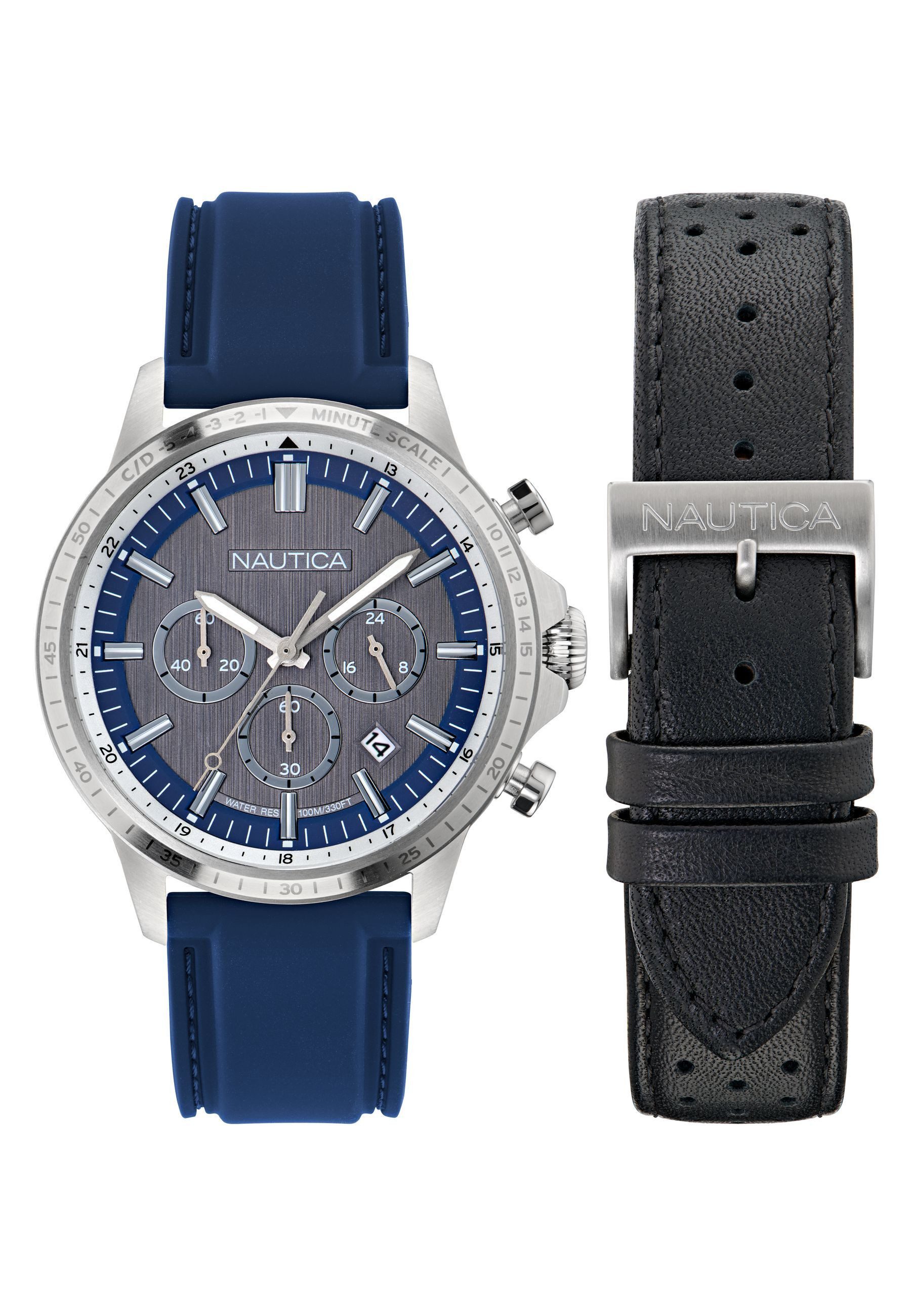 NAUTICA Quarzuhr NCT BLUEOCEAN, (1-tlg), Quarz-Chronographenuhr