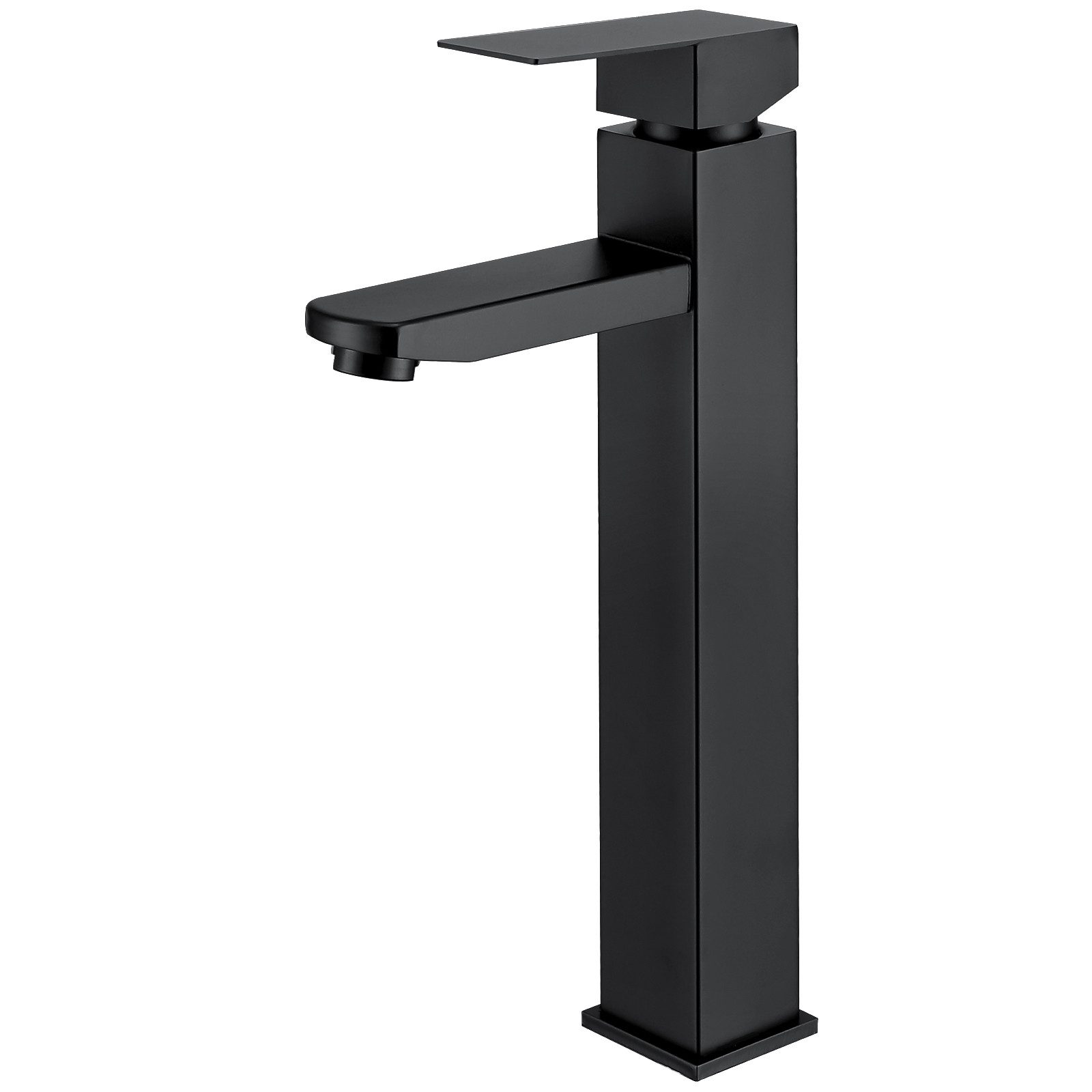 HOMELIVE Badarmatur Schwarz Hoch Waschtischarmatur Wasserhahn Bad Mischbatt günstig online kaufen