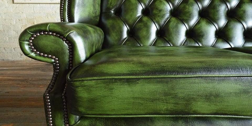 Xlmoebel Chesterfield-Sofa Luxus-Sofa im Chesterfield-Design mit edlem Polsterbezug, Hergestellt in Europa
