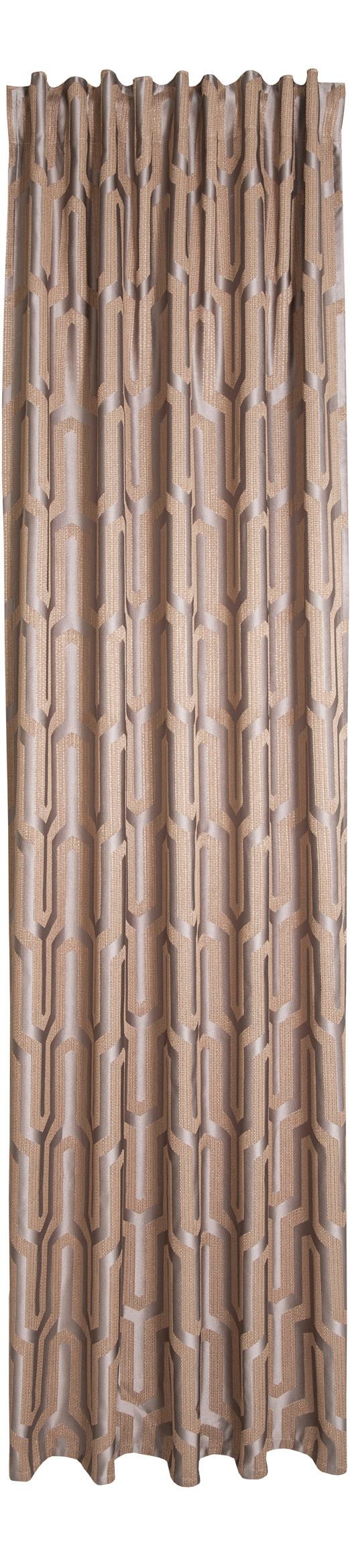 HOMING Vorhang Tiaro (1 St), verdeckte Schlaufen, blickdicht, Fertigschal