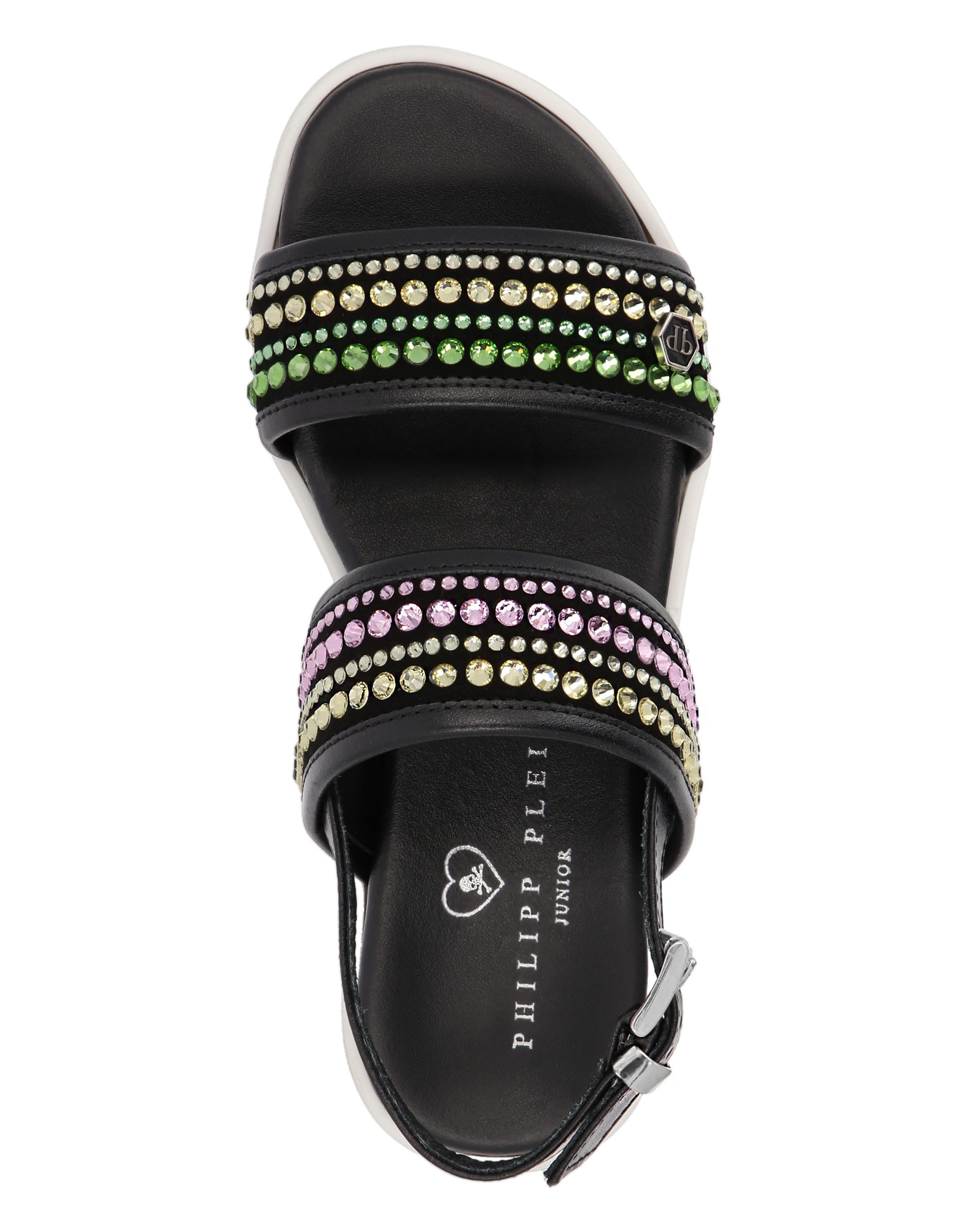 PHILIPP PLEIN Flache Sandalen Sandale